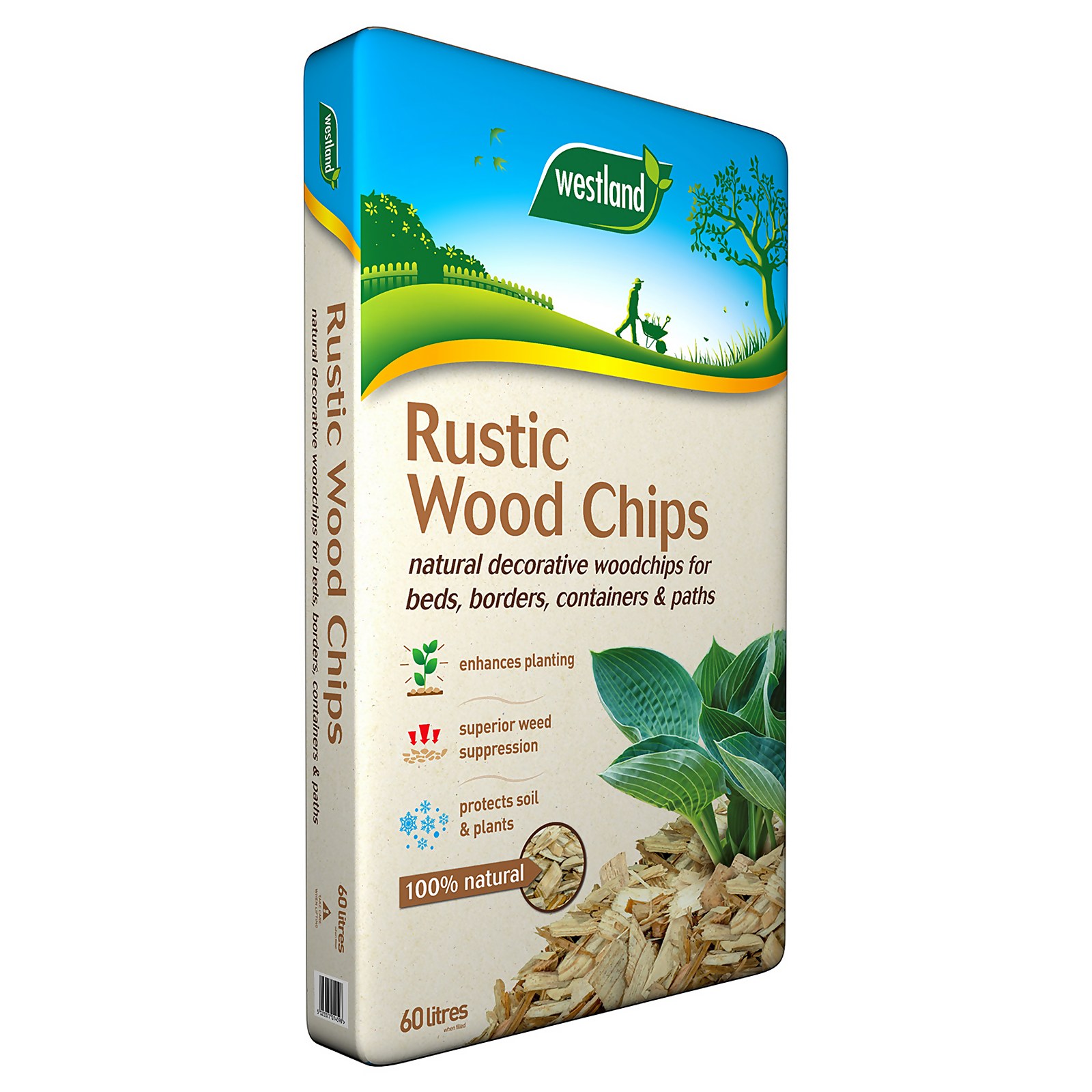 Photo of Westland Rustic Wood Chips - 60l