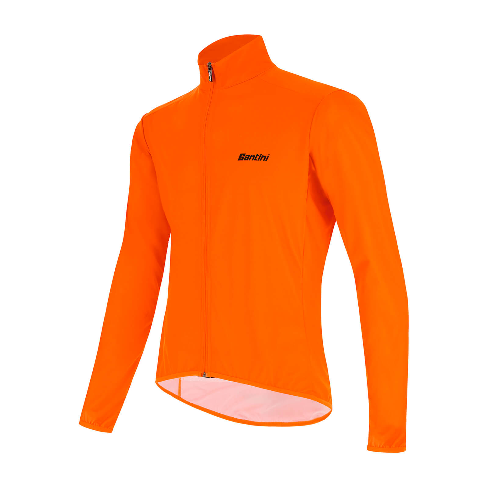 Santini Nebula Puro Pocketable Wind Jacket - XL - Flashy Orange