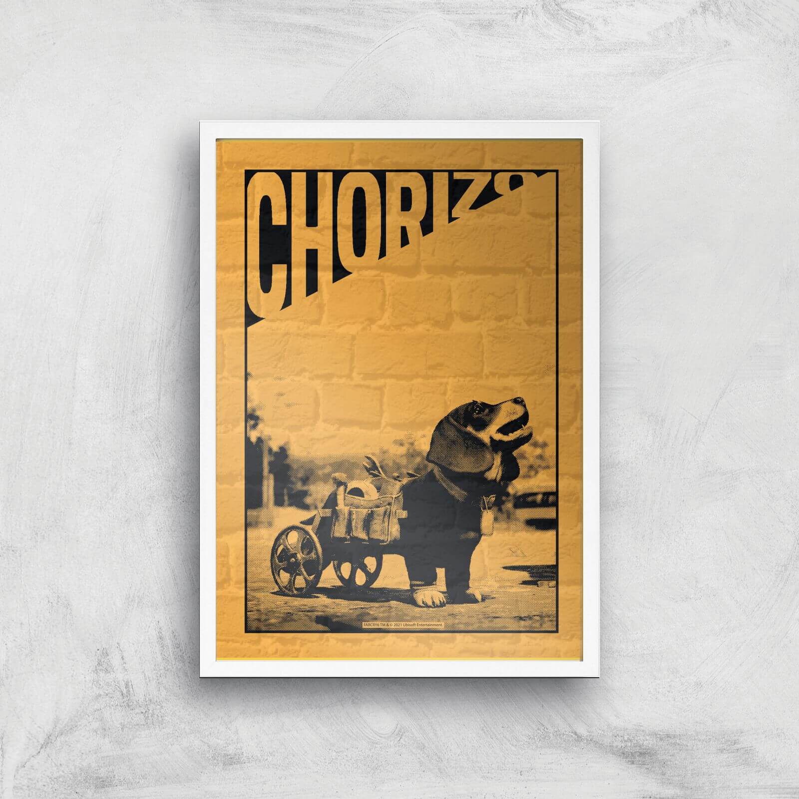 

Far Cry 6 Chorizo Giclee Stampa - A3 - White Frame