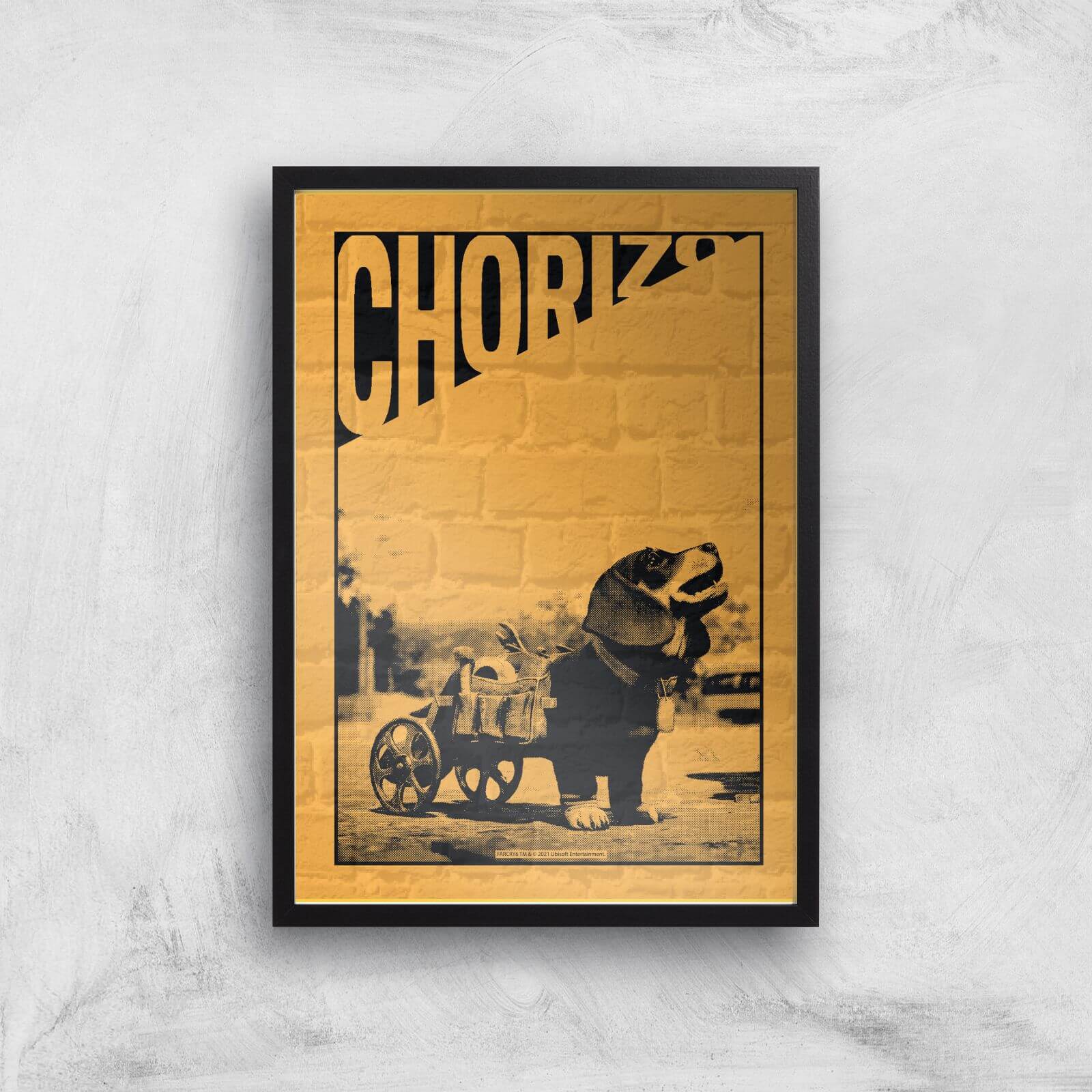 

Far Cry 6 Chorizo Giclee Stampa - A3 - Black Frame