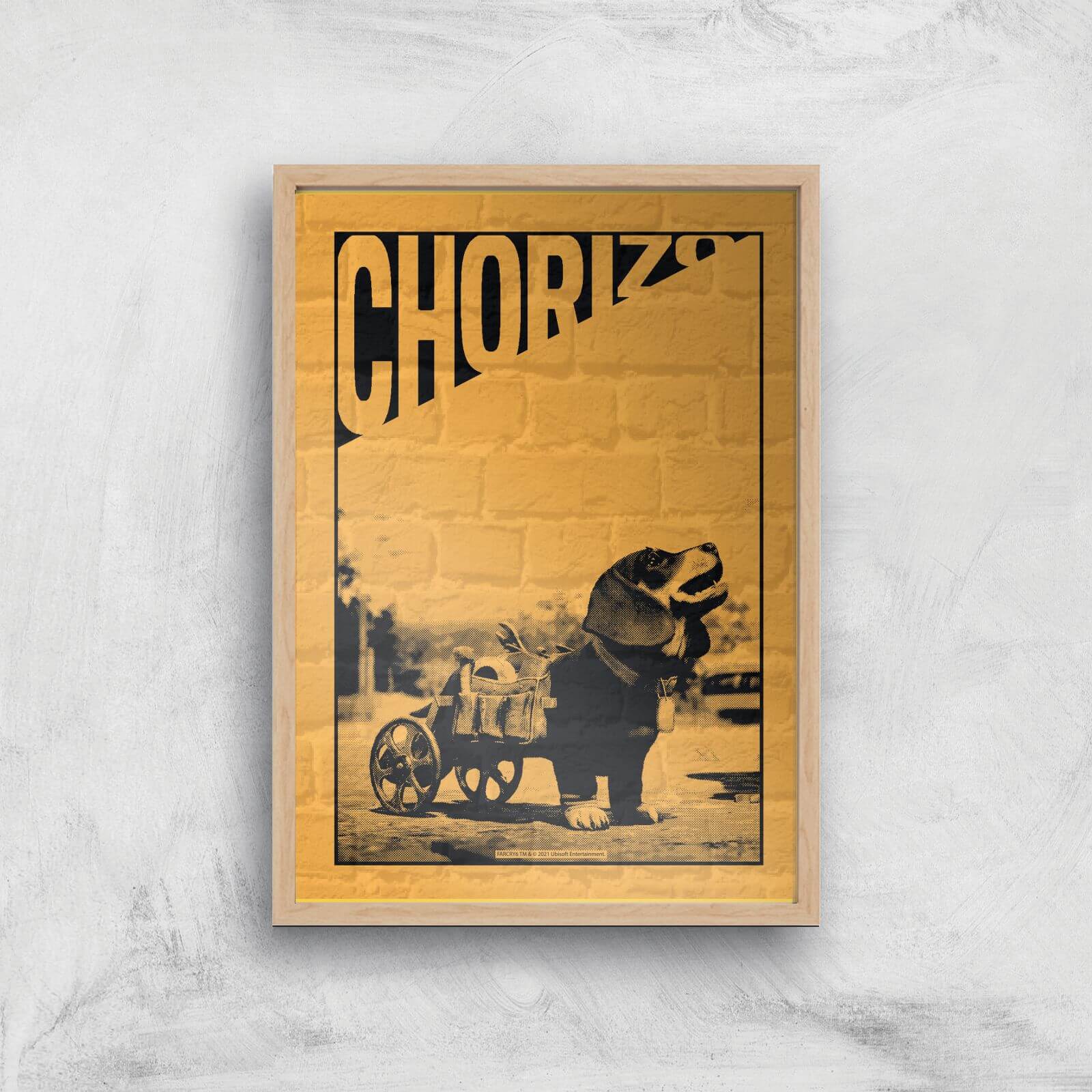 

Far Cry 6 Chorizo Giclee Stampa - A2 - Wooden Frame