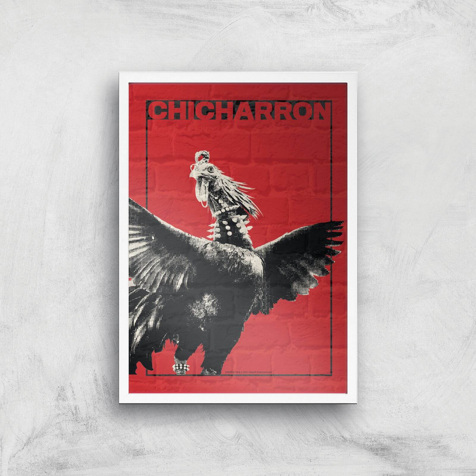 

Far Cry 6 Chicharron Giclee Art Print - A3 - White Frame
