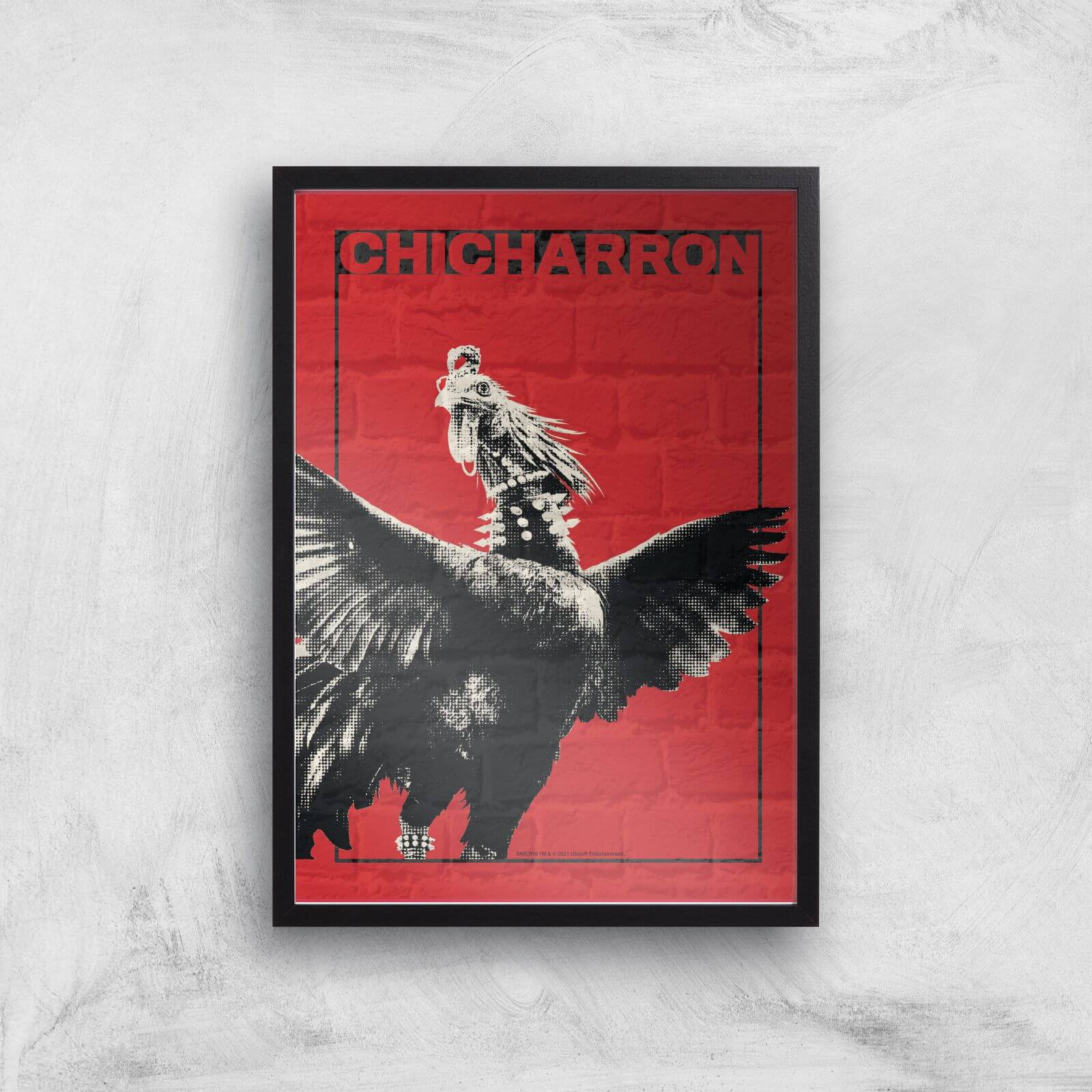 

Far Cry 6 Chicharron Giclee Art Print - A3 - Black Frame