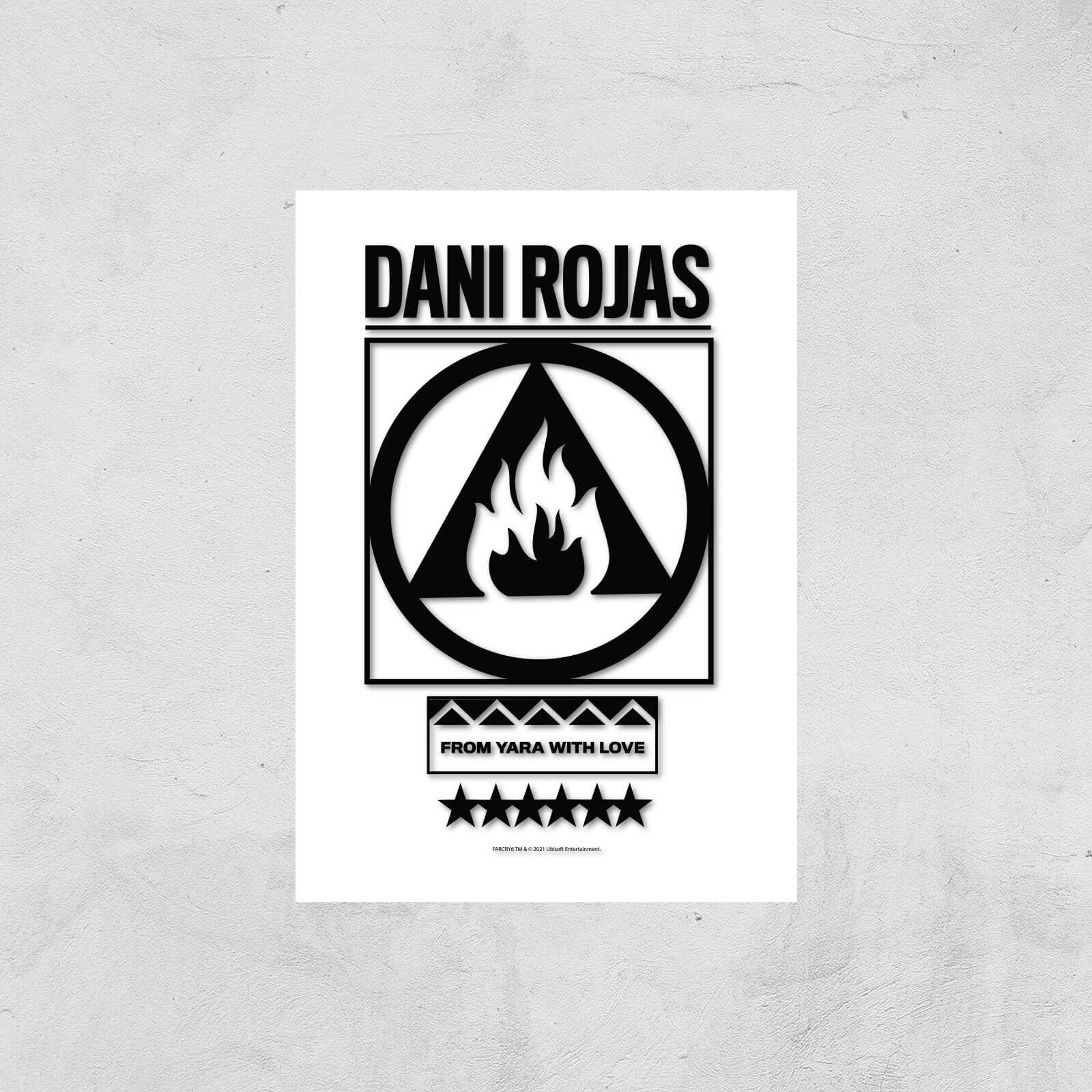 

Far Cry 6 Dani Rojas Giclee Art Print - A4 - Print Only
