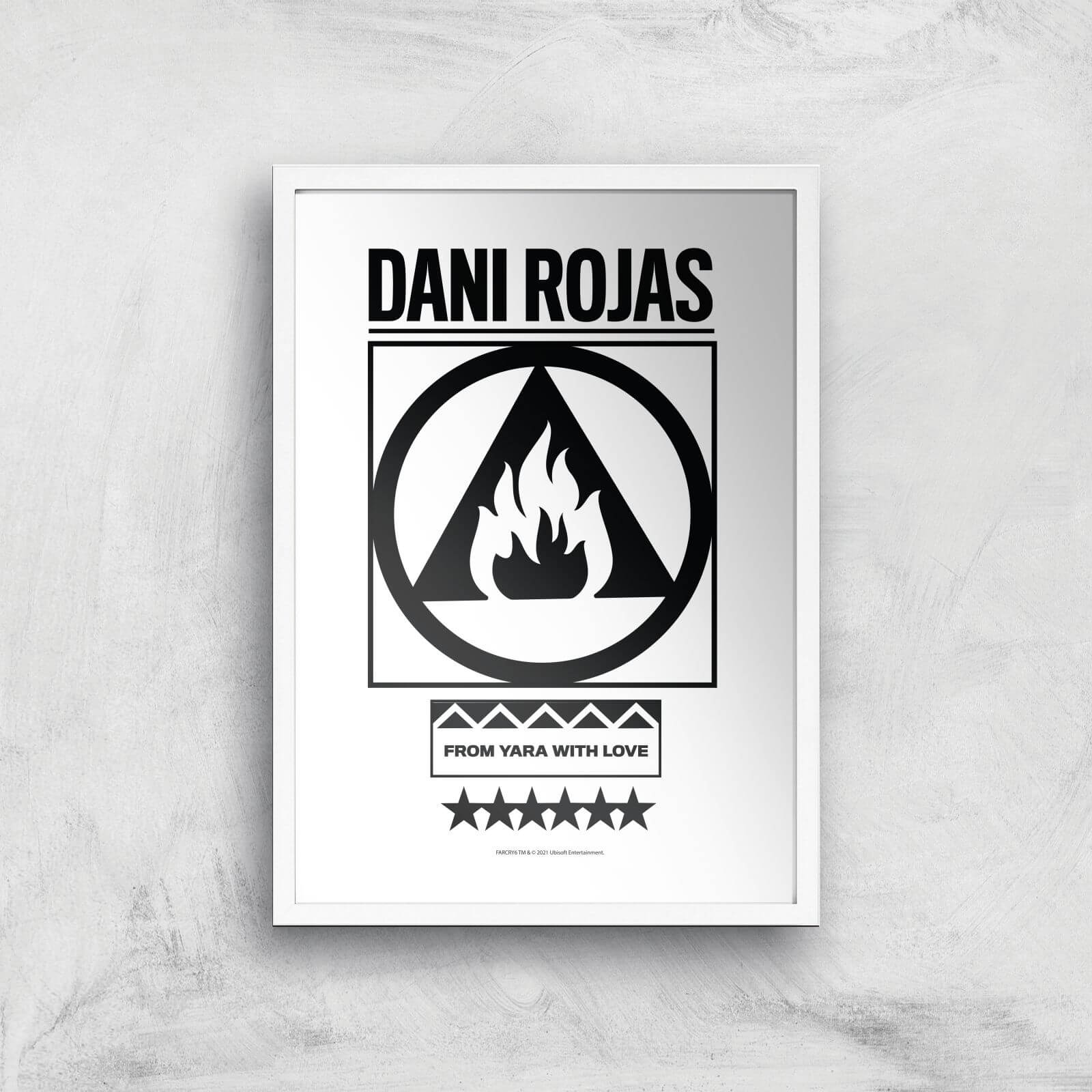 

Far Cry 6 Dani Rojas Giclee Art Print - A2 - White Frame