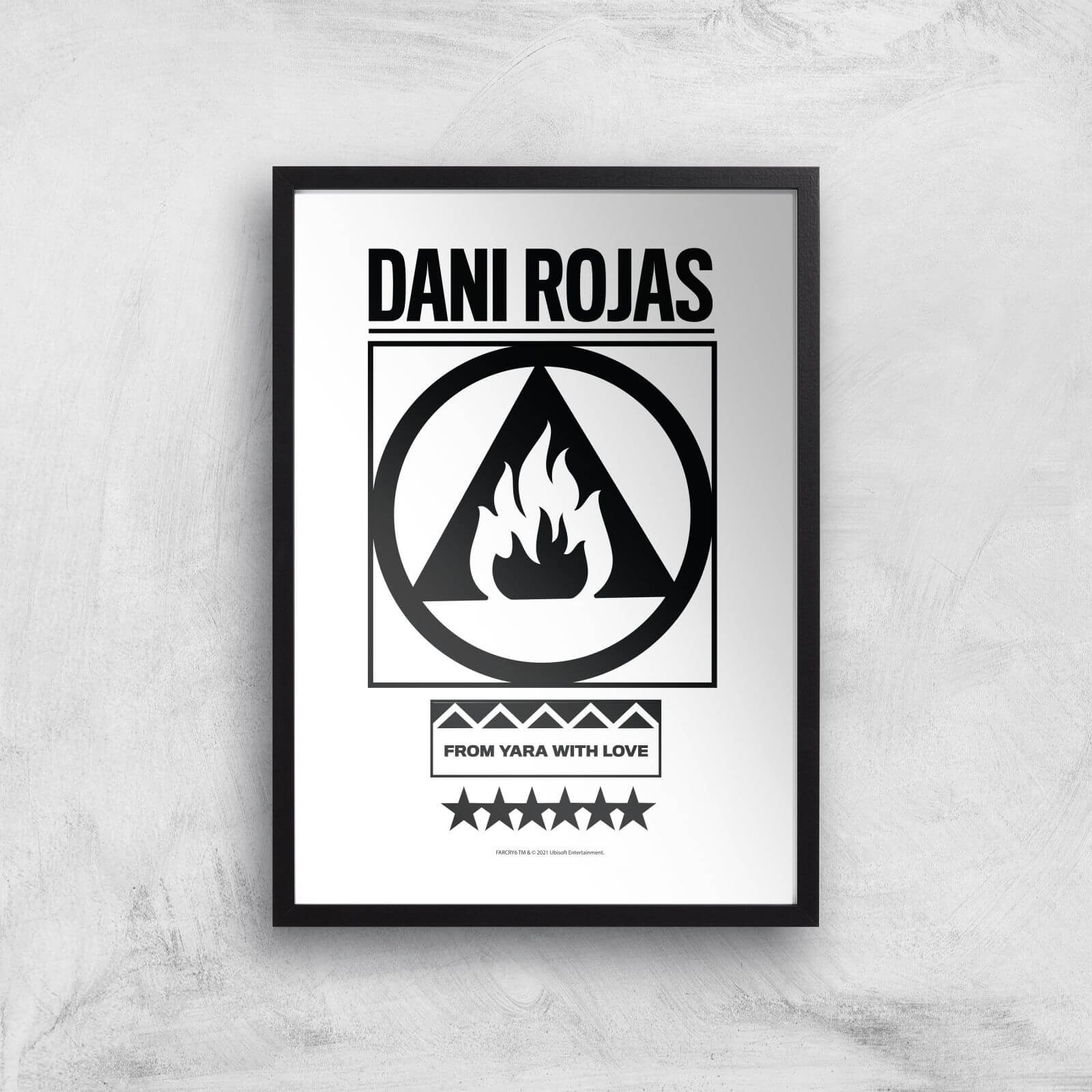 

Far Cry 6 Dani Rojas Giclee Art Print - A2 - Black Frame