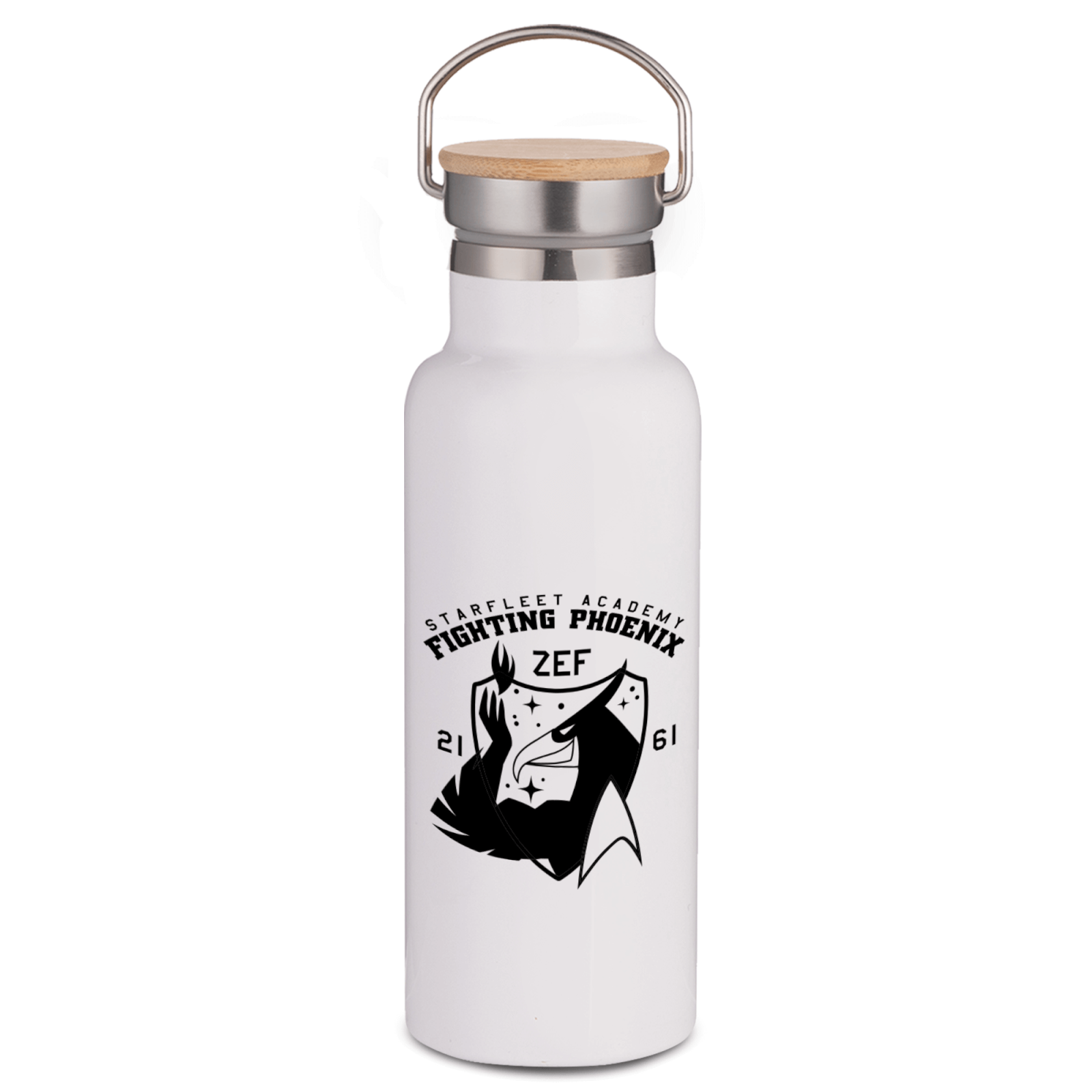 Star Trek Starfleet Portable Insulated Water Bottle - White