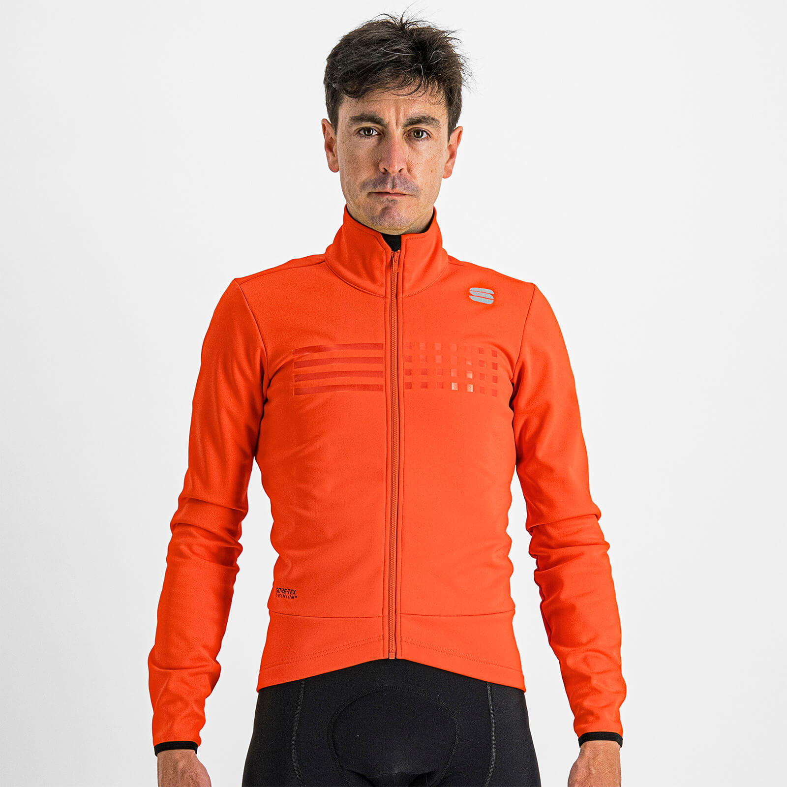 Image of Sportful Tempo Cycling Jacket - Red / Large