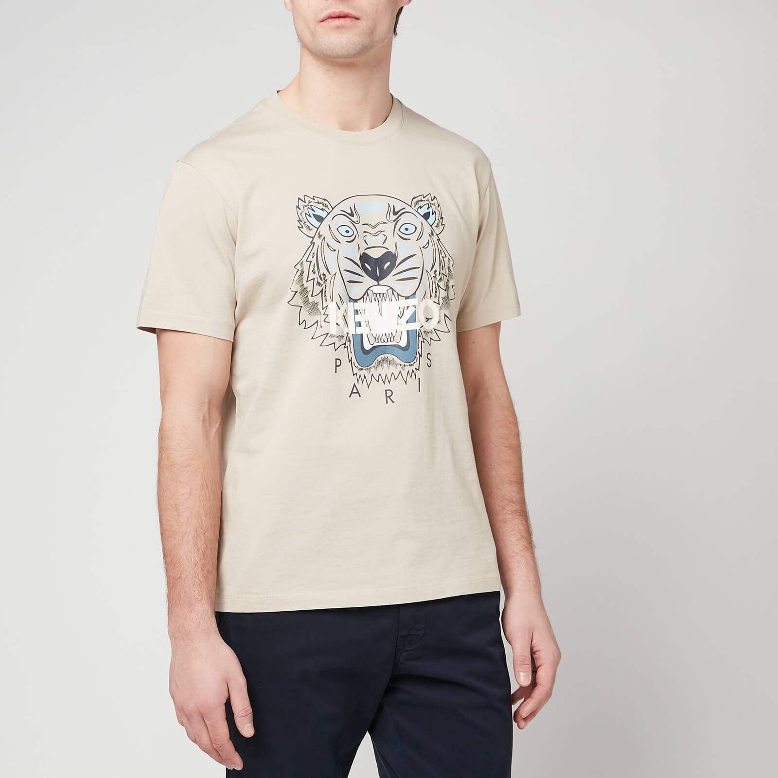 KENZO Men's Tiger Classic T-Shirt - Sand - S