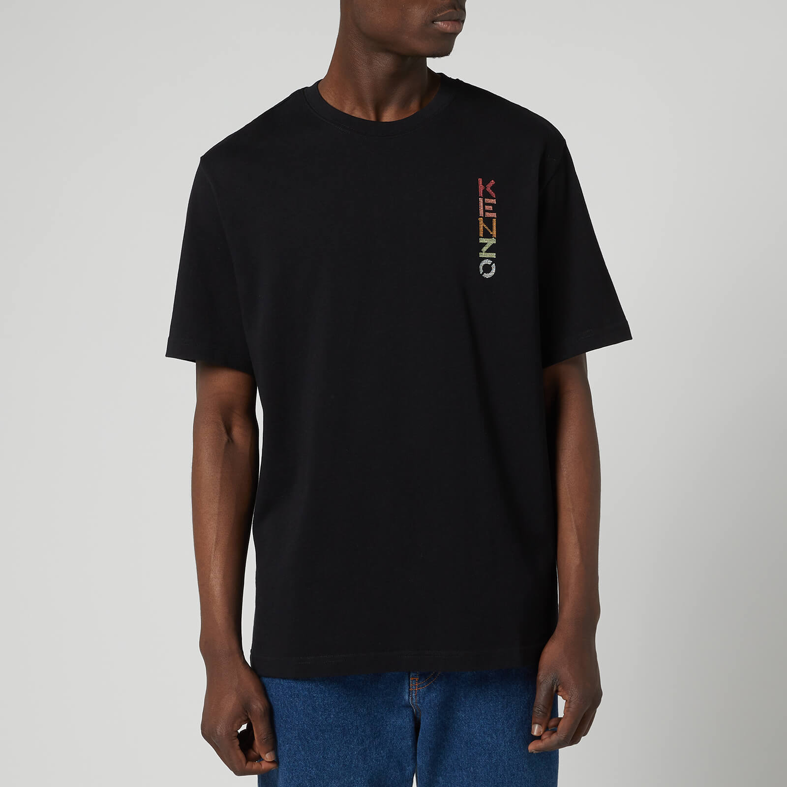 KENZO Men's Seasonal Logo Relaxed T-Shirt - Black - S