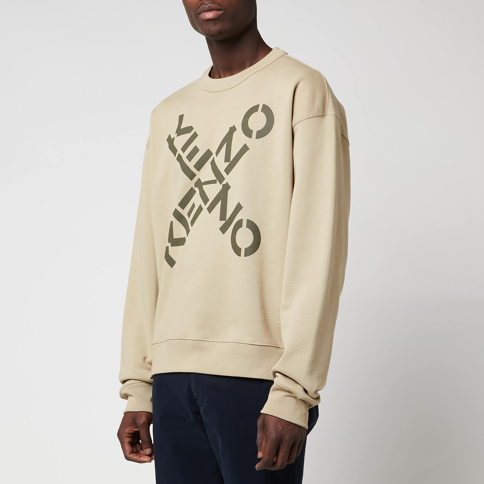 KENZO Men's Sport Oversize Sweatshirt - Taupe - M