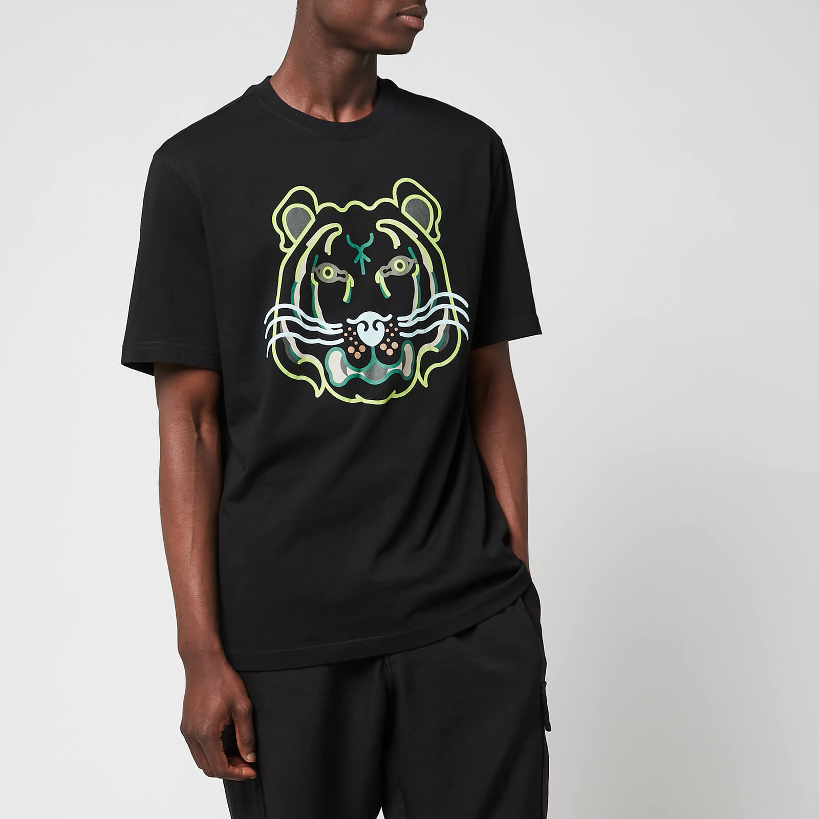 KENZO Men's K-Tiger Relaxed T-Shirt - Black - S