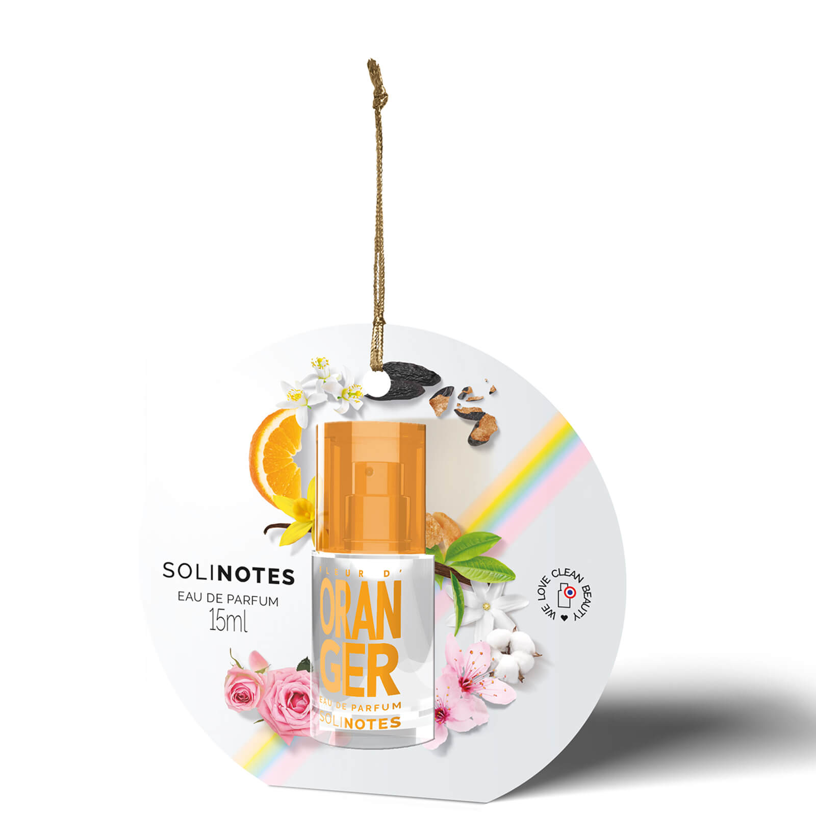 Solinotes Ornament Eau de Parfum Spray 0.7 oz (Various Fragrance) - Orange