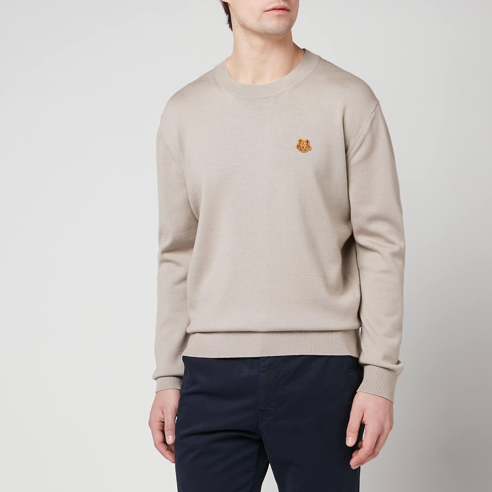 KENZO Men's Tiger Crest Classic Jumper - Sand - S
