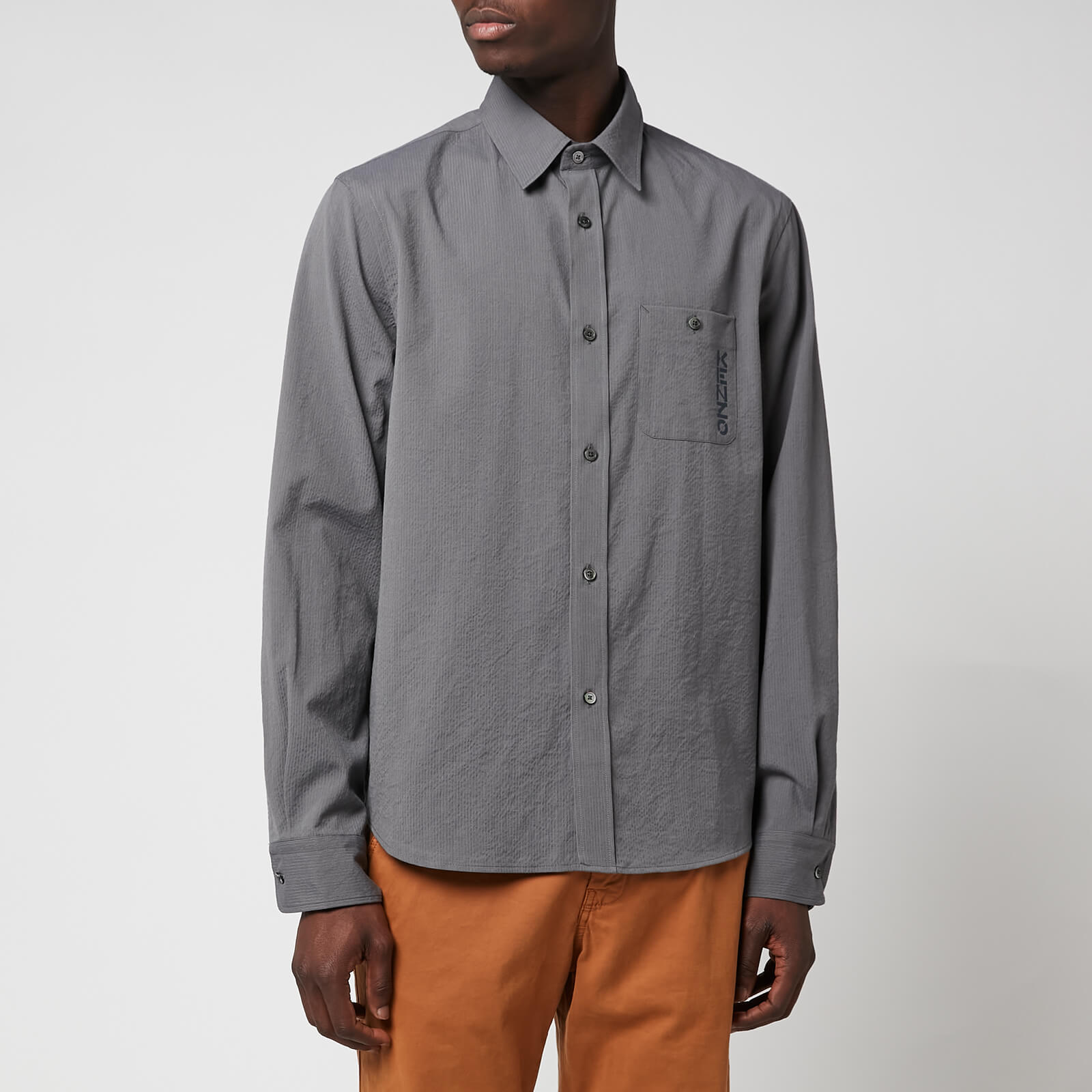 KENZO Men's Casual Shirt - Glacier - 39/15.5inches