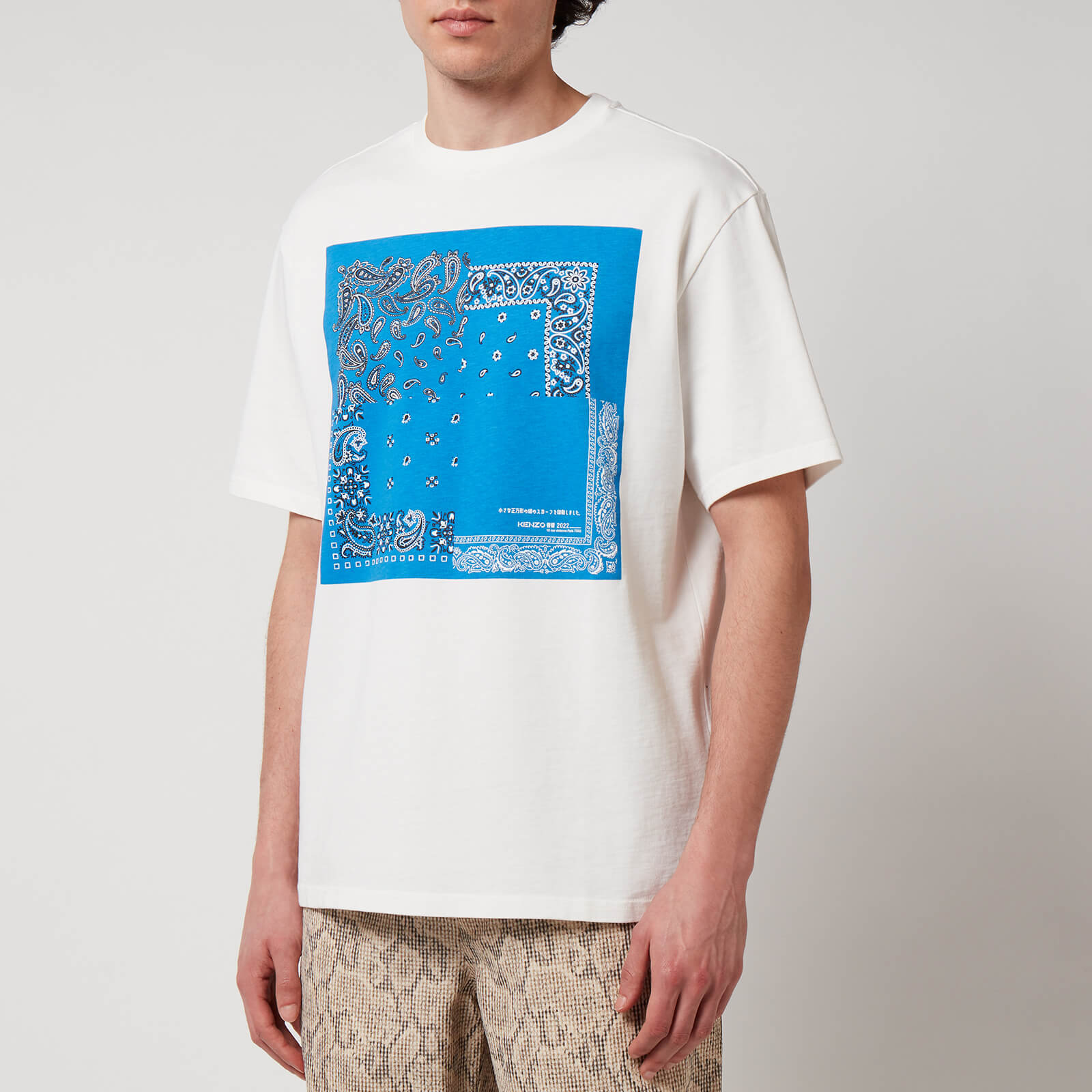 KENZO Men's Seasonal Graphic Relaxed T-Shirt - White - M