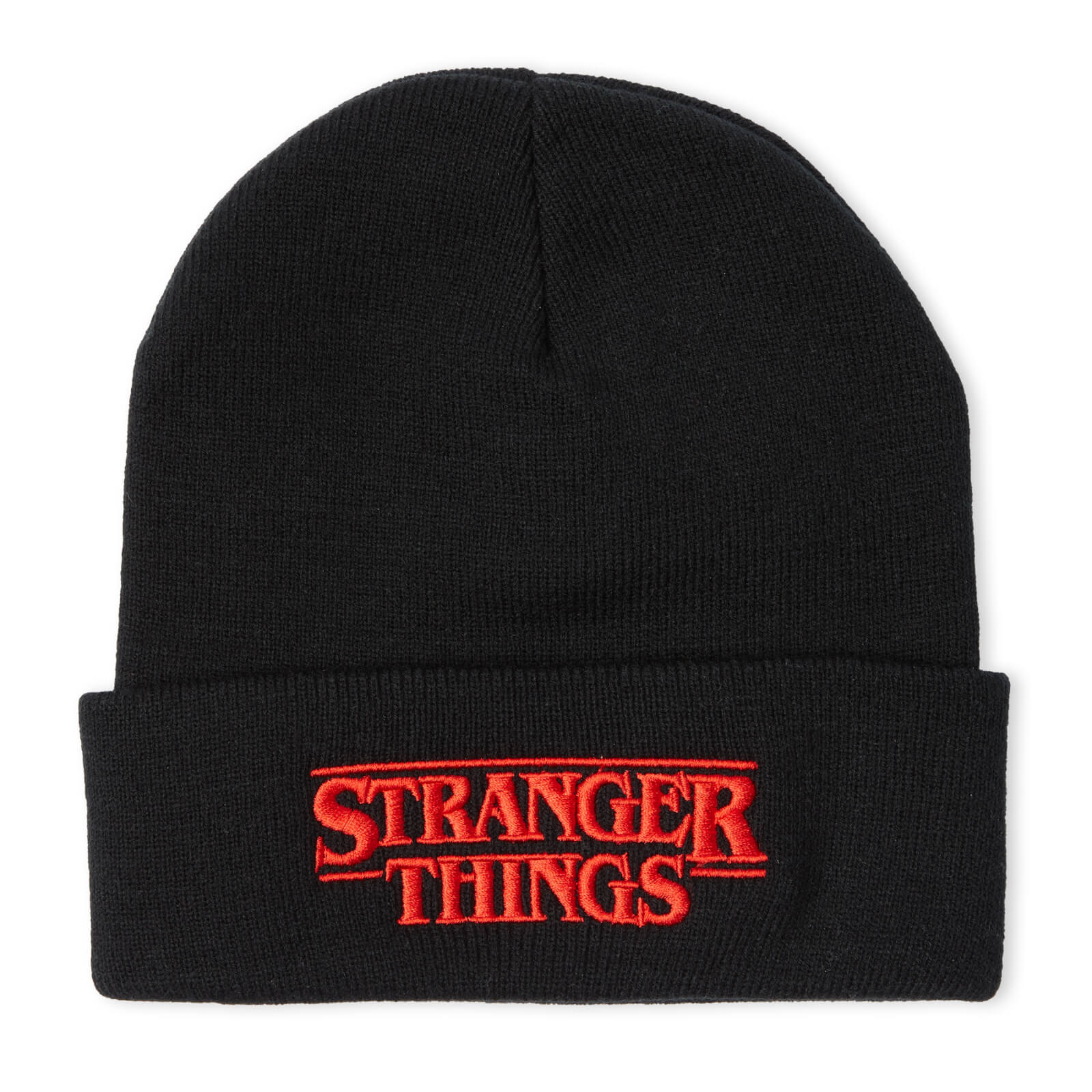 

Stranger Things Logo Beanie -Black