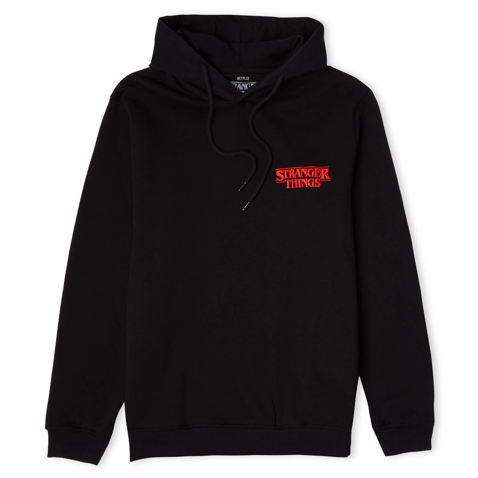 Stranger Things Poster Unisex Hoodie - Black - S - Black