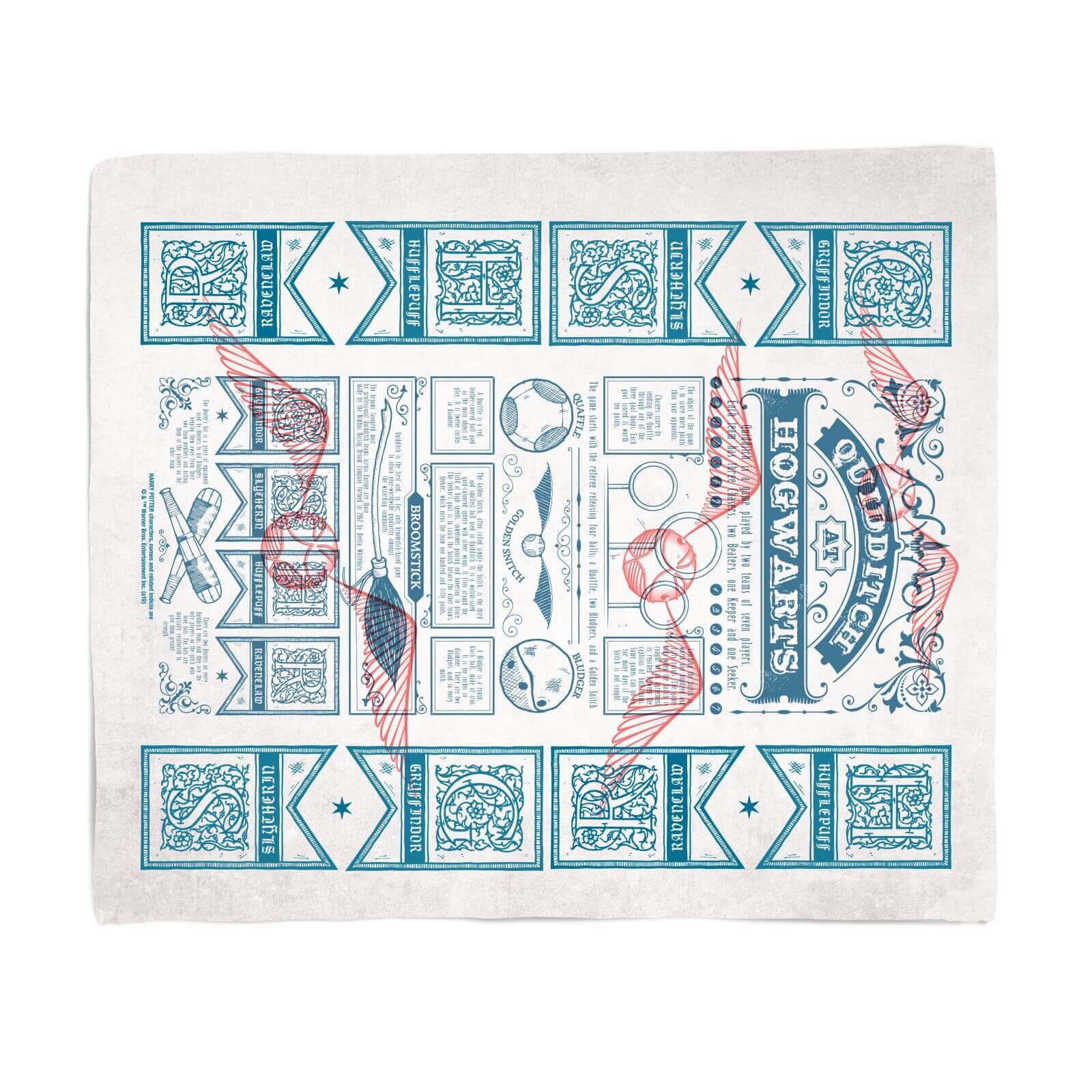 

Harry Potter Quidditch Guide Bed Throw