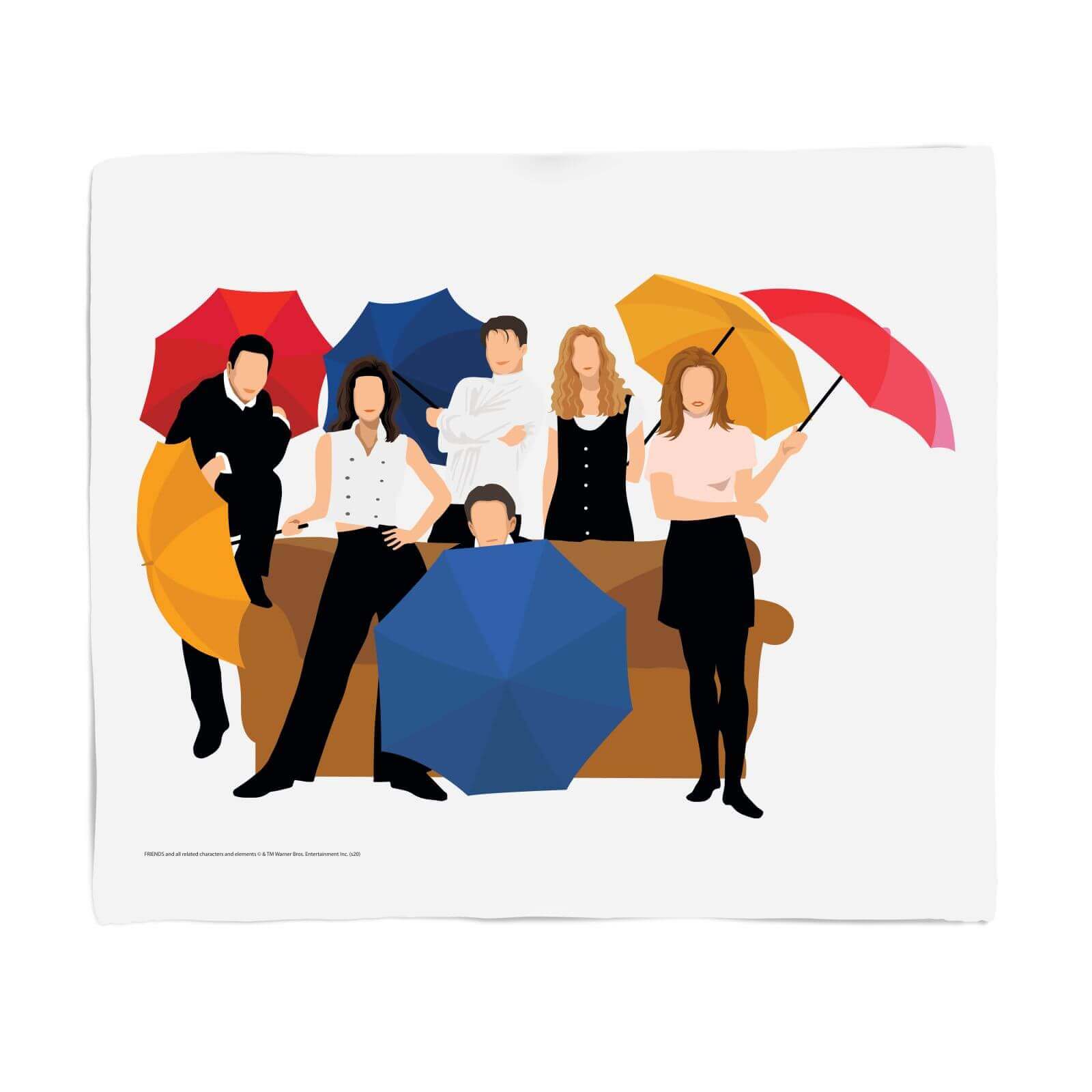 

Friends The Gang Bed Throw