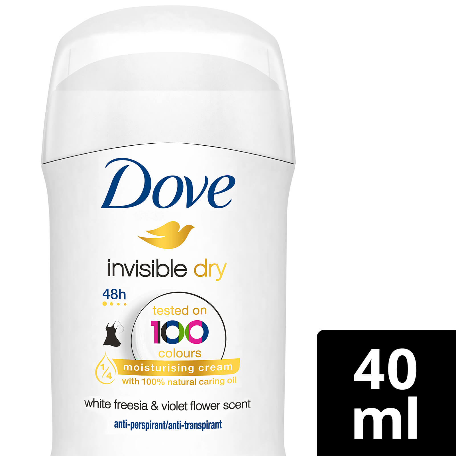 

Dove Invisible Dry Anti-Perspirant Deodorant Stick 40ml