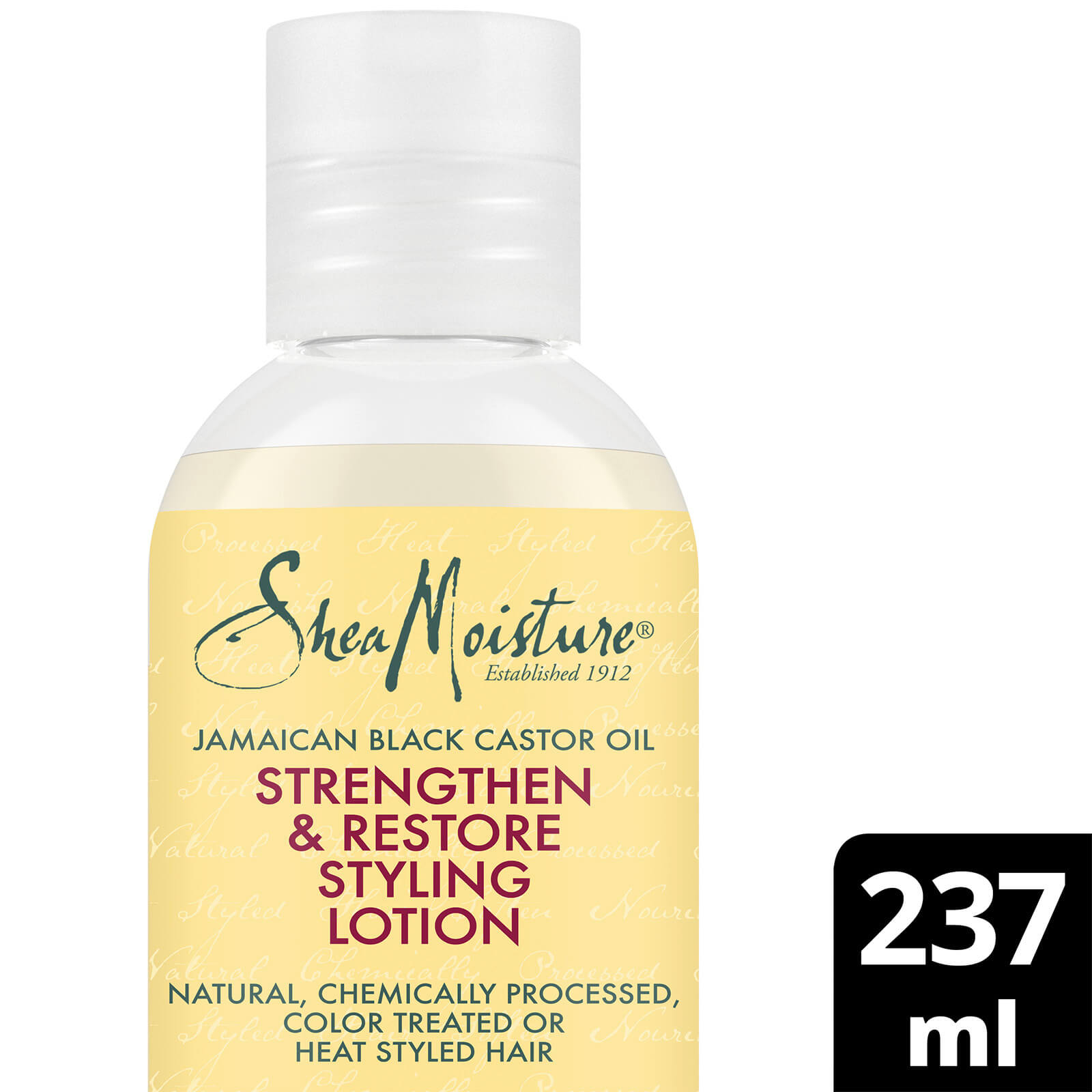 Sheamoisture Shea Moisture Jamaican Black Castor Oil Strengthen And Restore Styling Lotion 237ml In White