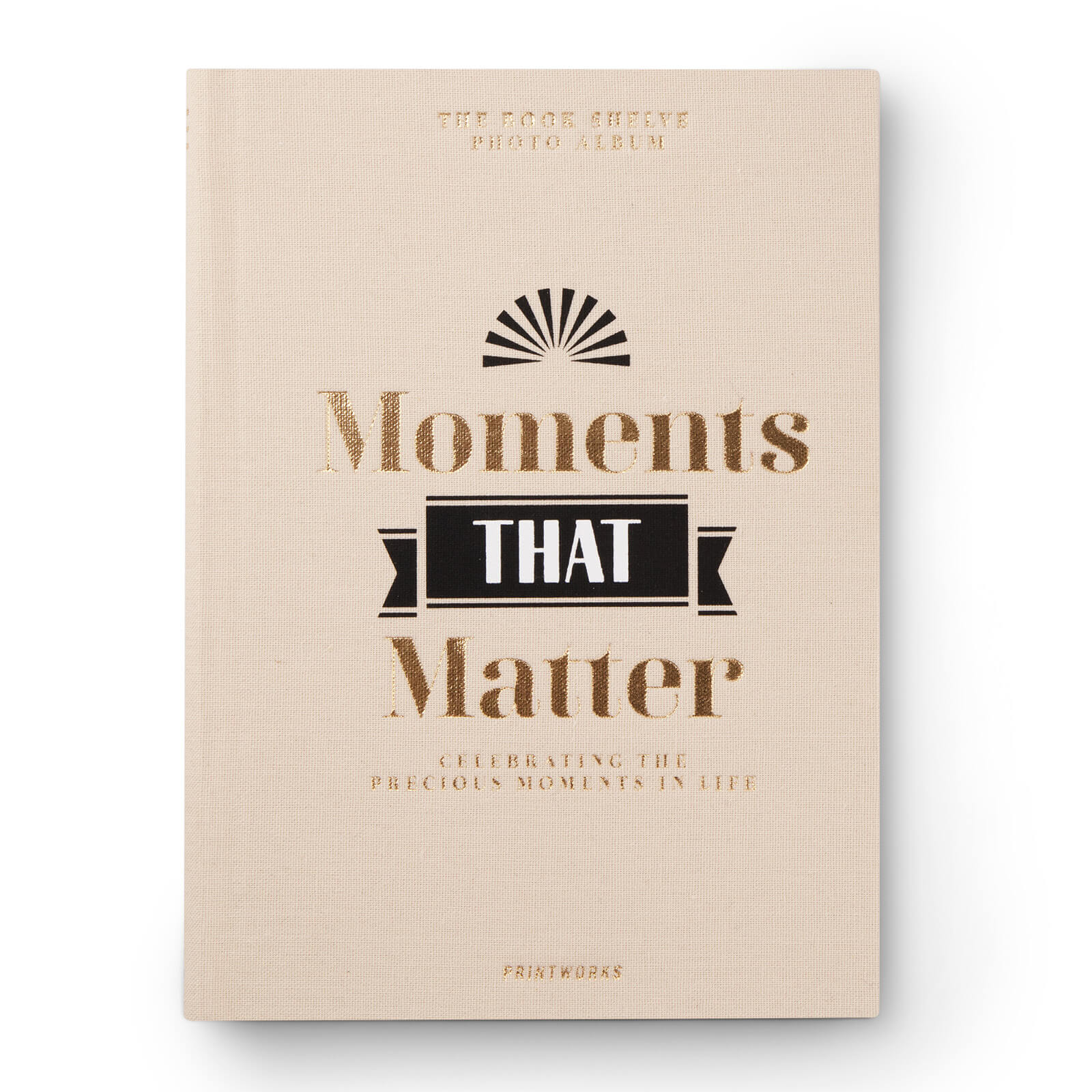 Printworks Bookshelf Photo Album - Moments that Matter