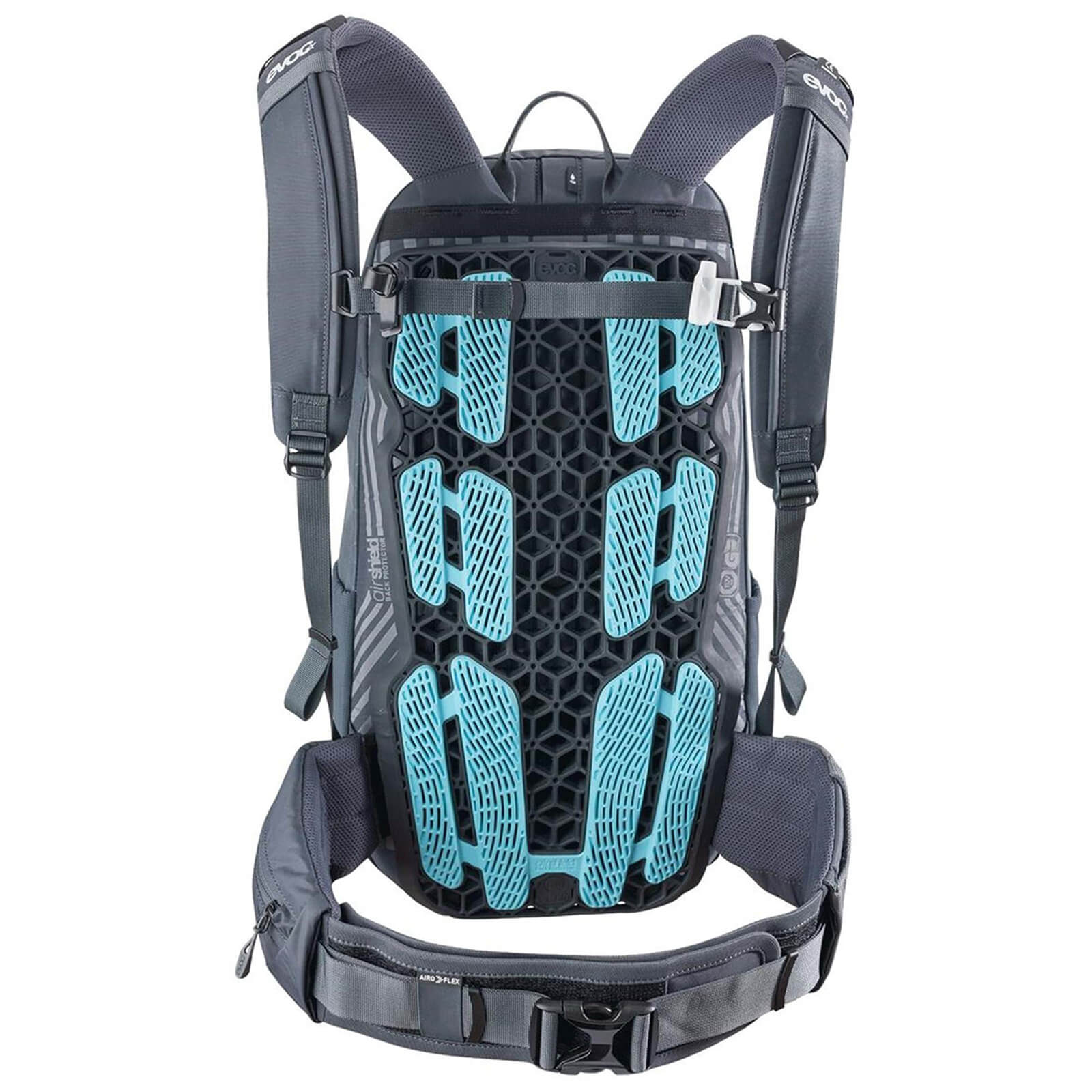 Image of Evoc Neo Protector 16L Backpack - S/M - Carbon Grey