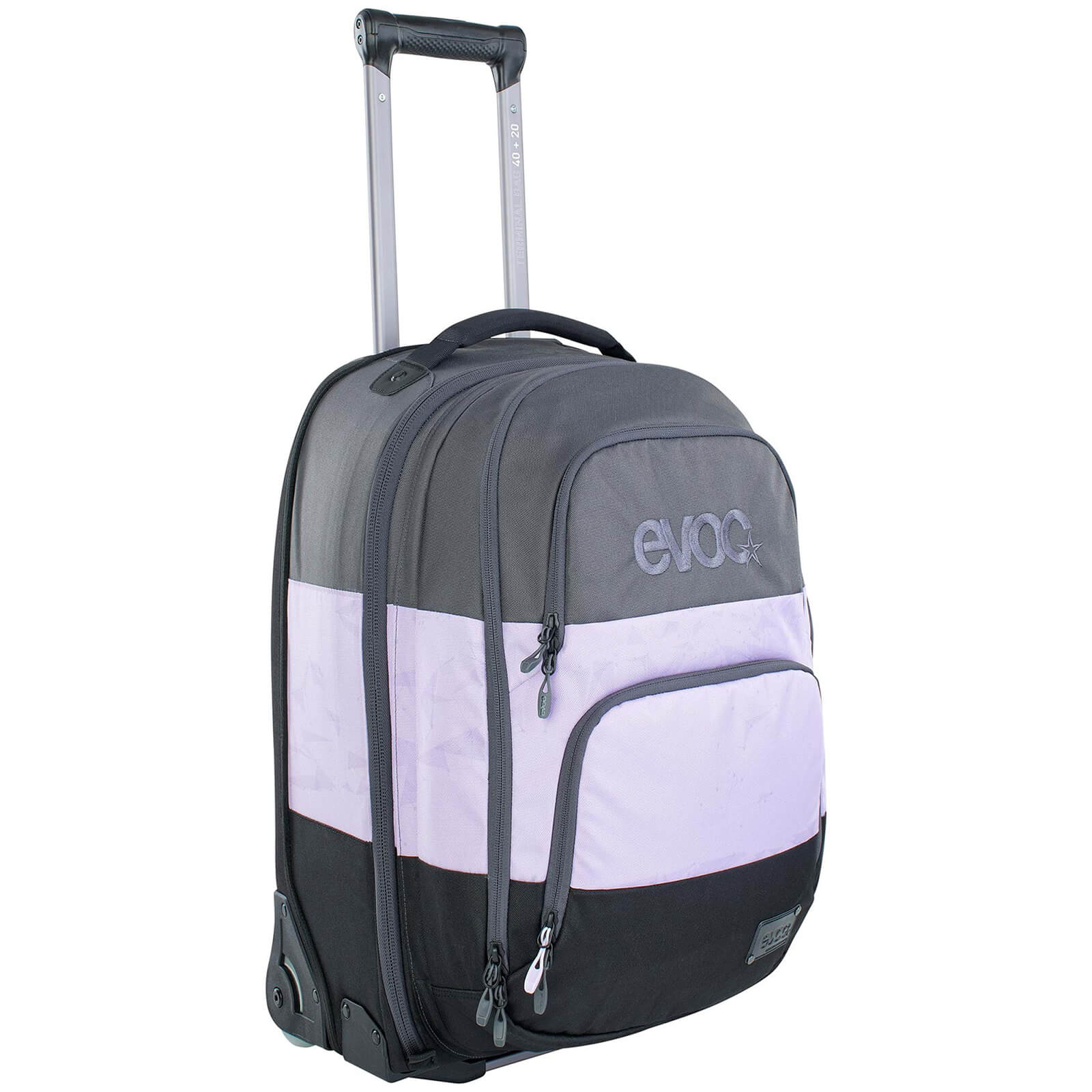 Evoc 40L + 20L Terminal Bag - Carbon Grey/Purple Rose/Black