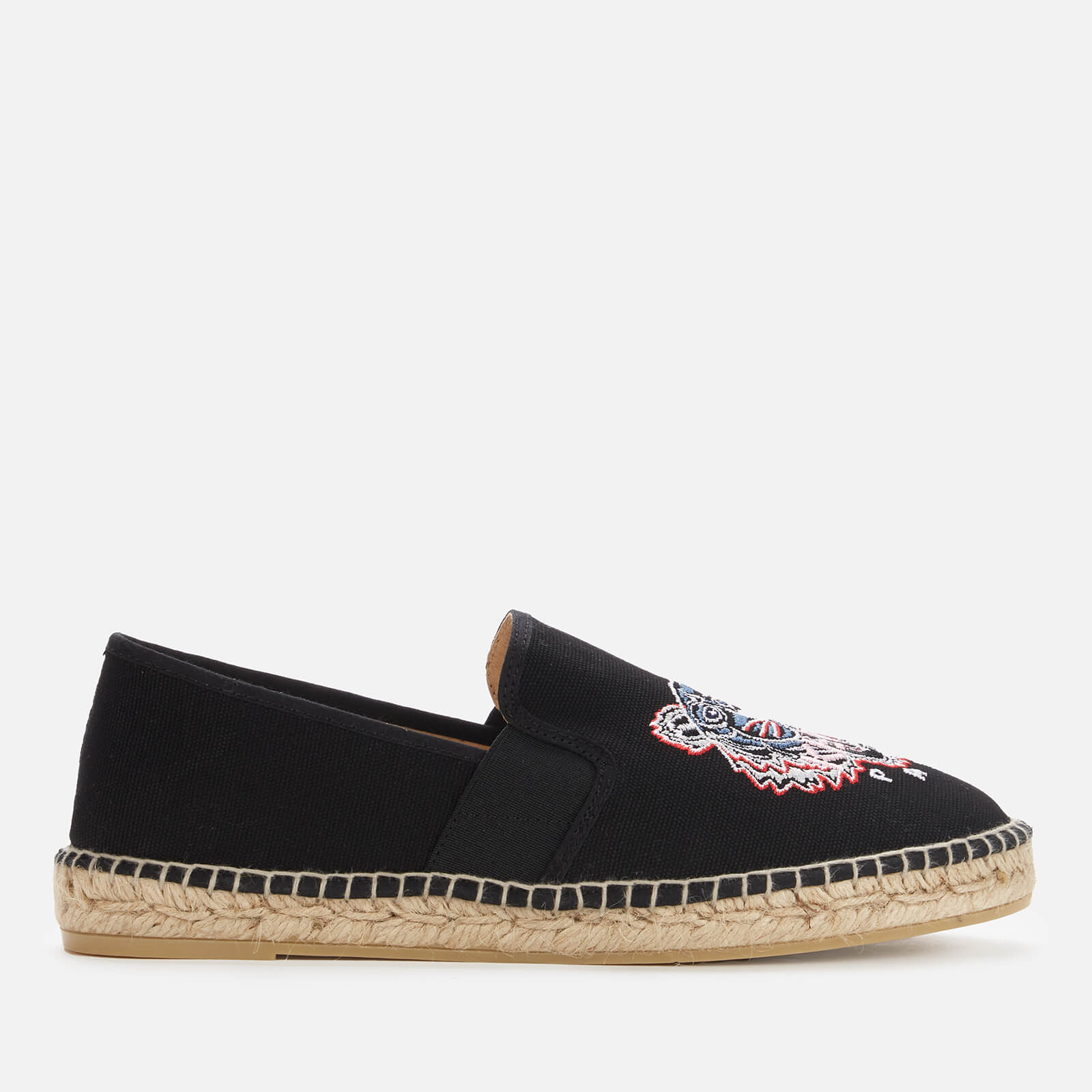 KENZO Women's Tiger Elastic Espadrilles - Black - UK 3.5