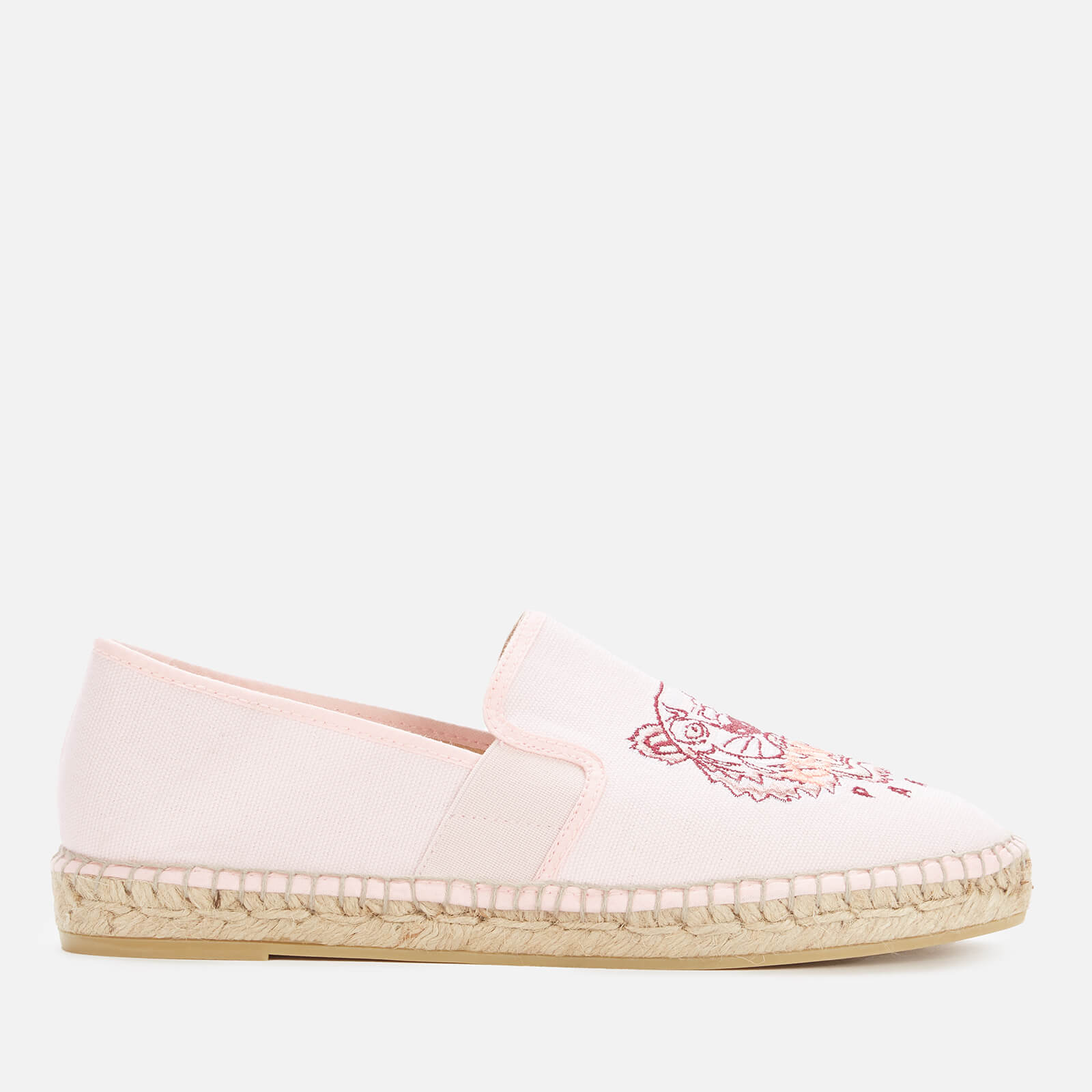 KENZO Women's Tiger Elastic Espadrilles - Faded Pink - UK 3.5