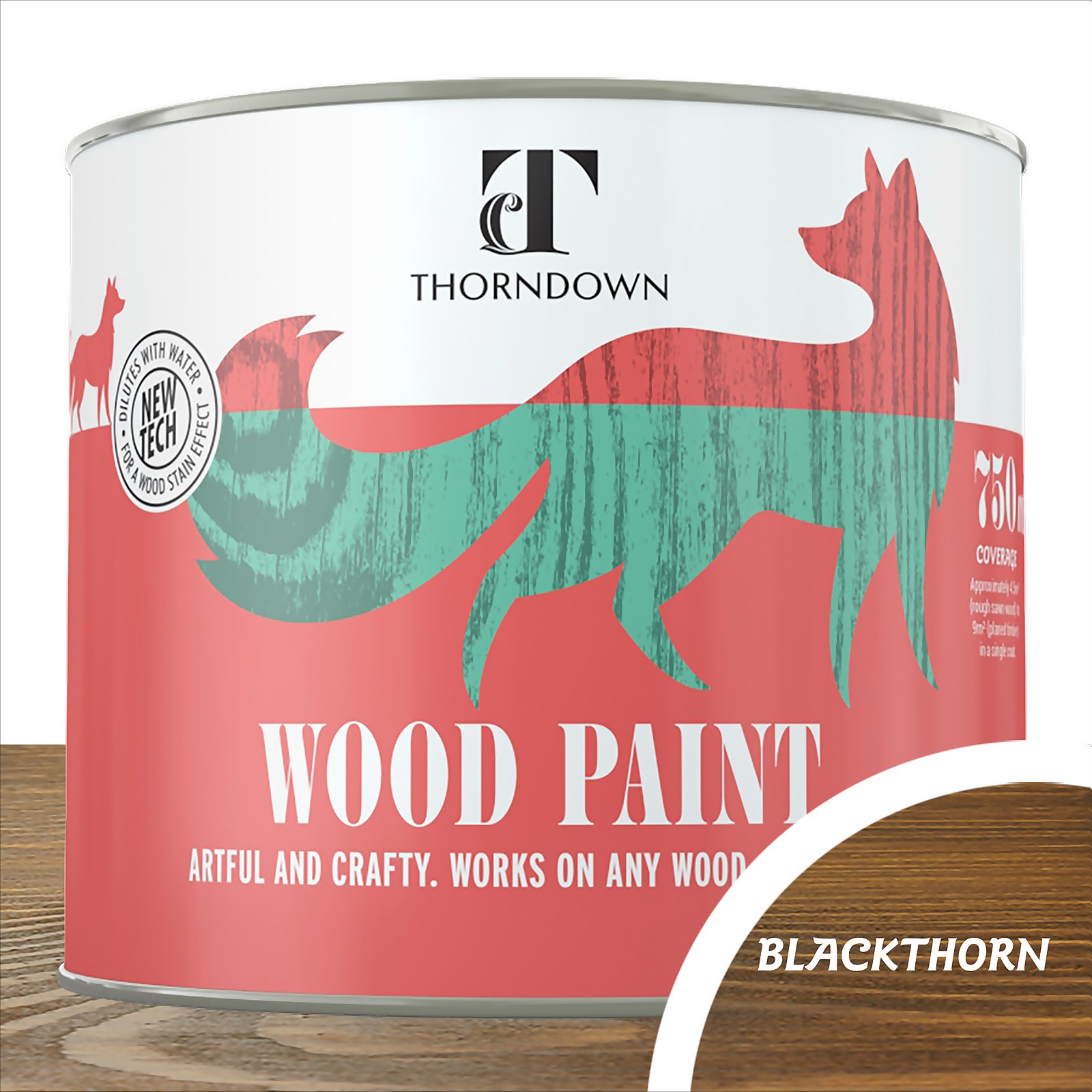 Photo of Thorndown Blackthorn Wood Paint 750ml