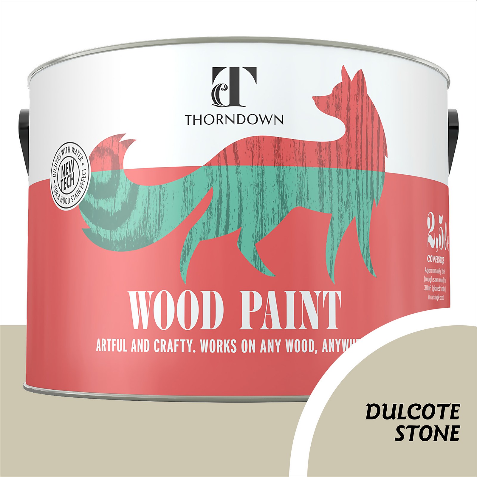 Photo of Thorndown Dulcote Stone Wood Paint 2.5l
