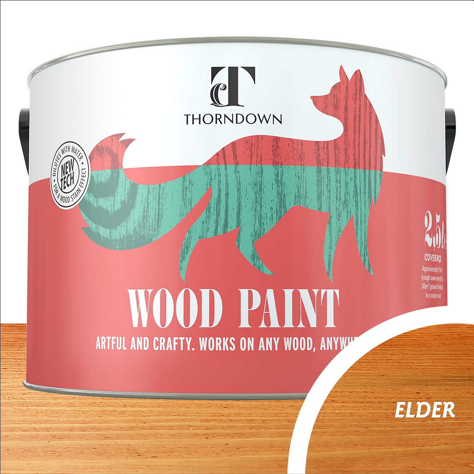 Photo of Thorndown Elder Wood Paint 2.5l