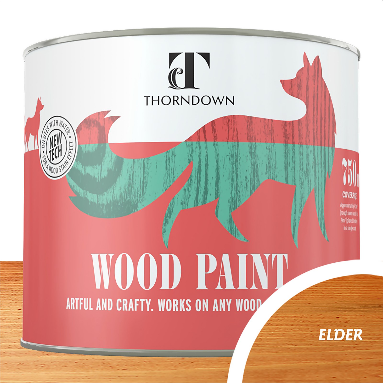 Photo of Thorndown Elder Wood Paint 750ml