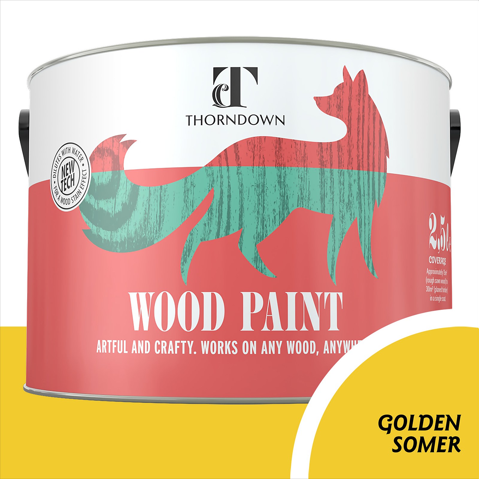 Photo of Thorndown Golden Somer Wood Paint 2.5l
