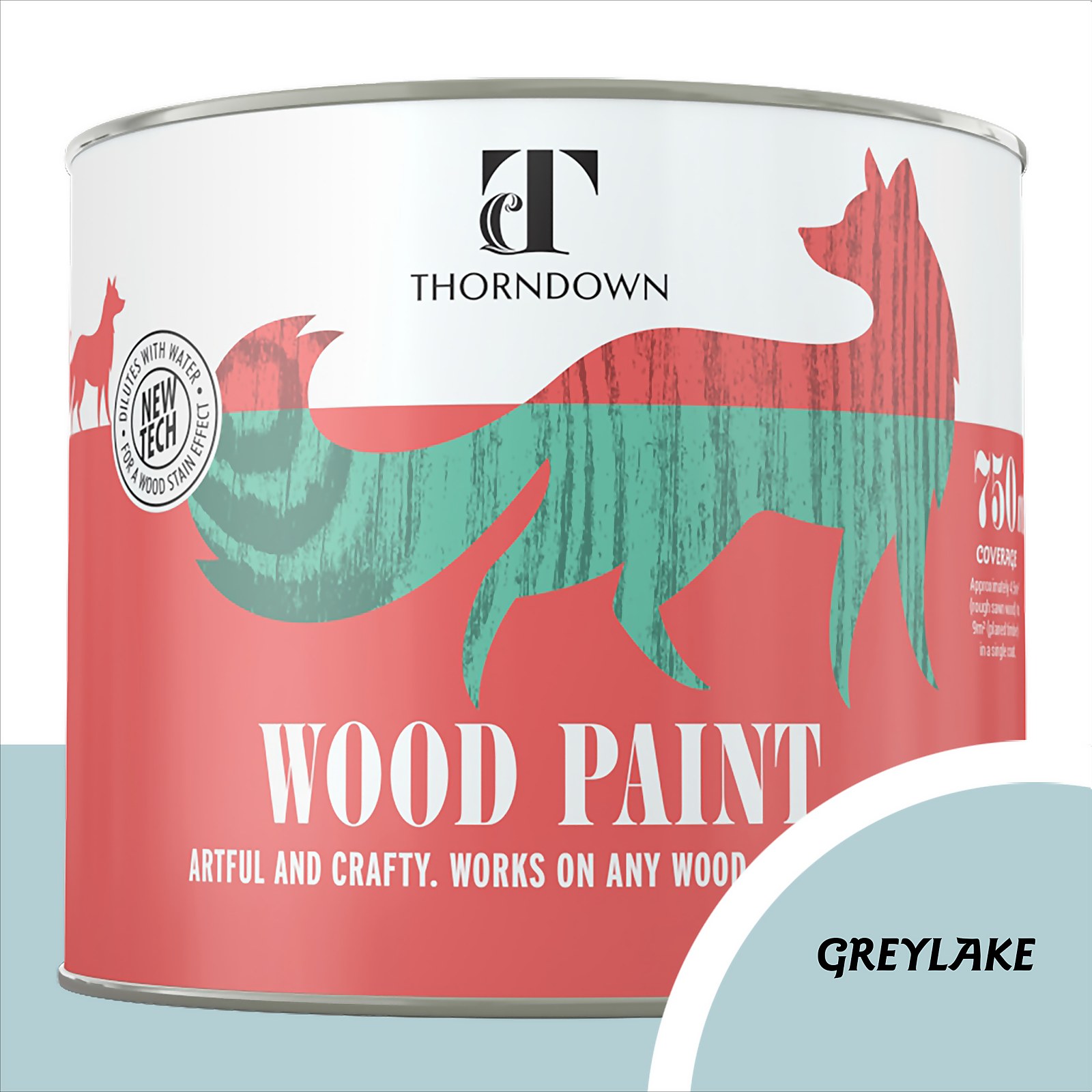 Photo of Thorndown Greylake Wood Paint 750ml