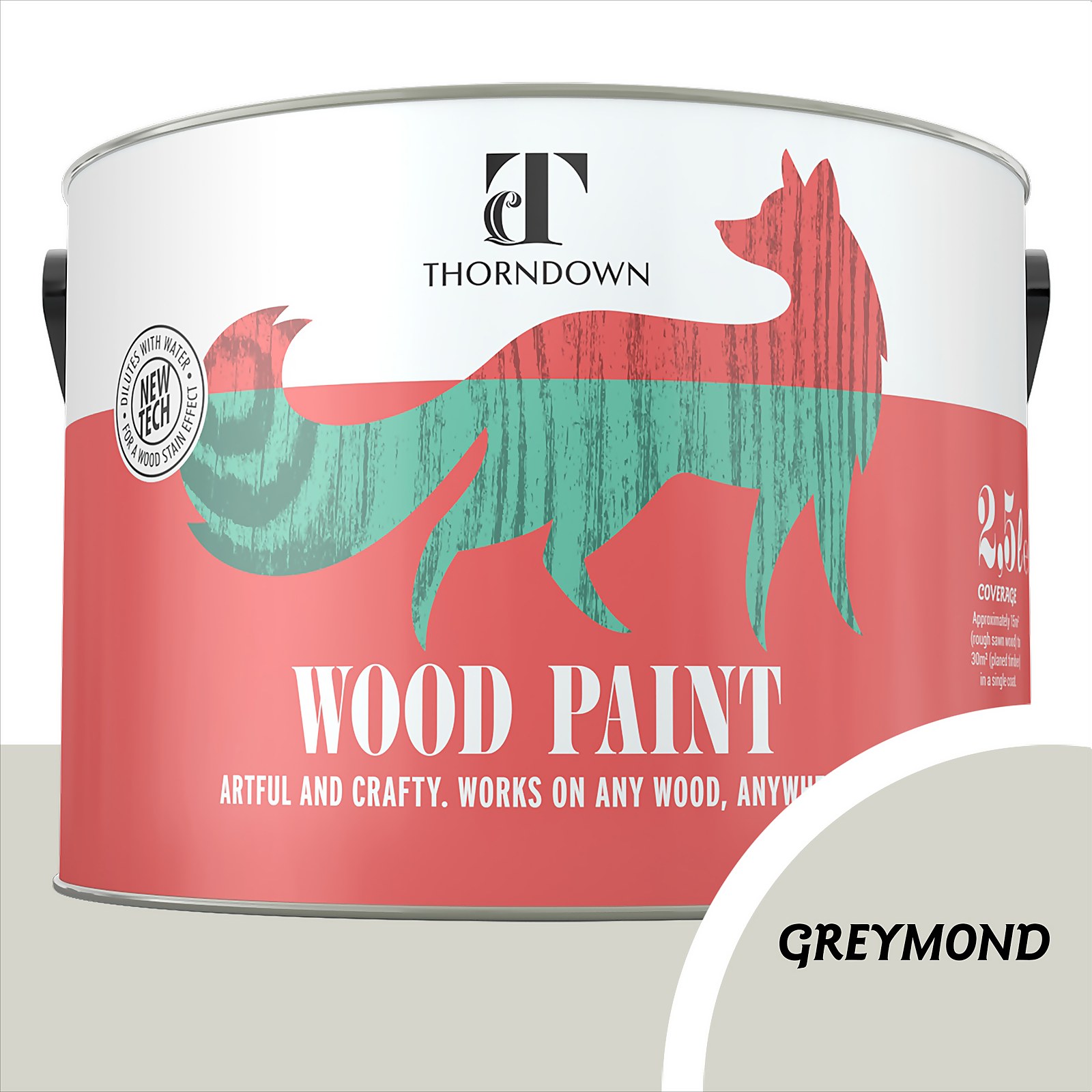 Photo of Thorndown Greymond Wood Paint 2.5l