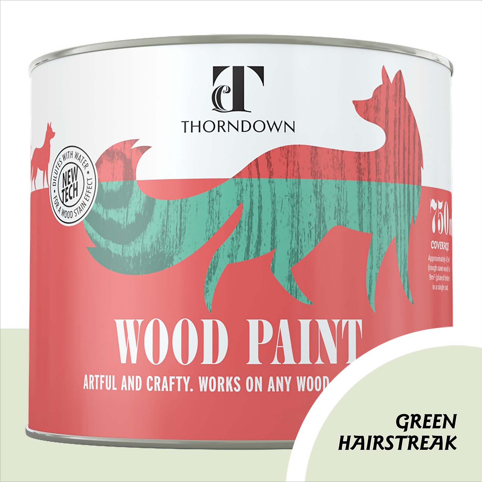 Photo of Thorndown Green Hairstreak Wood Paint - 750ml