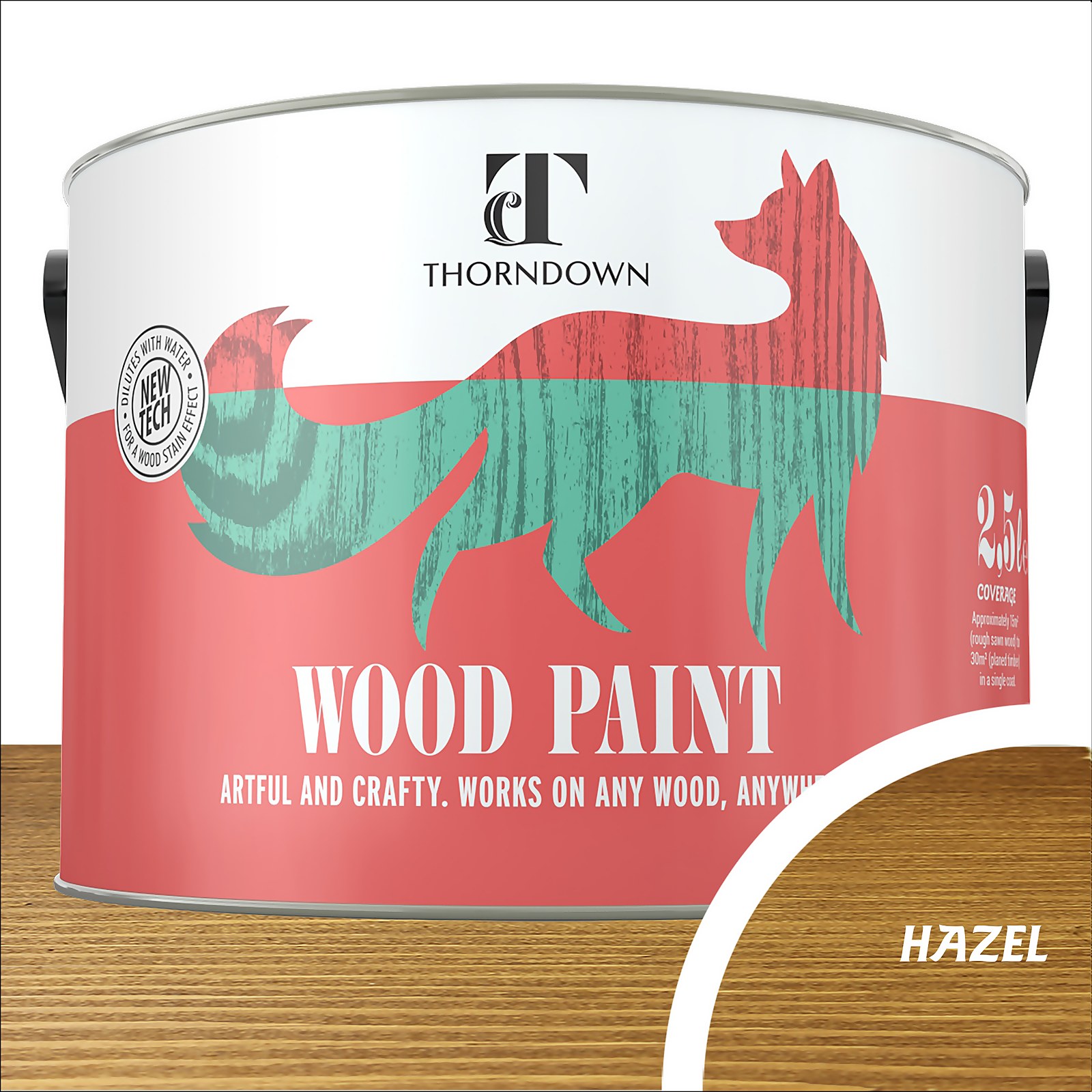 Photo of Thorndown Hazel Wood Paint 2.5l