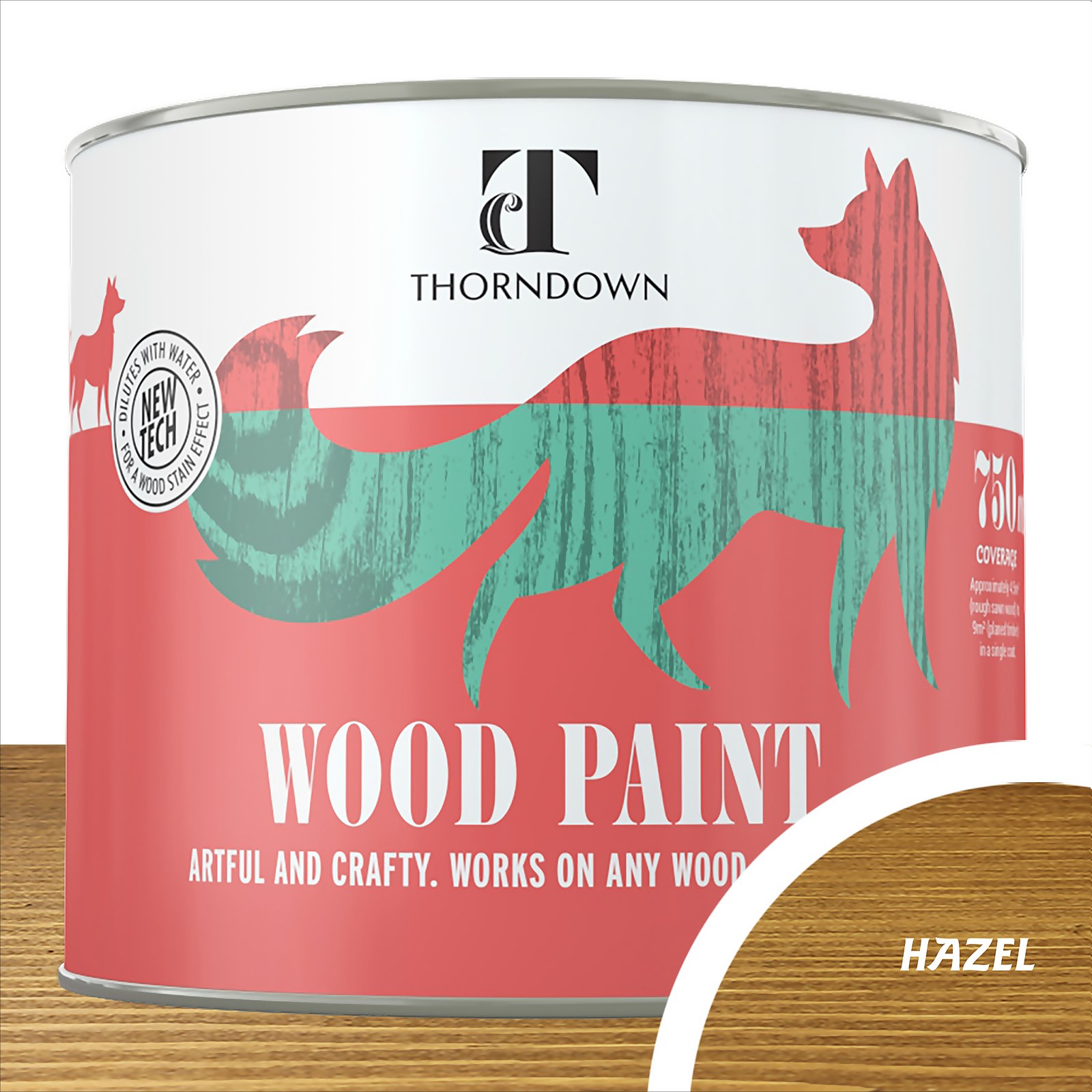 Photo of Thorndown Hazel Wood Paint 750ml