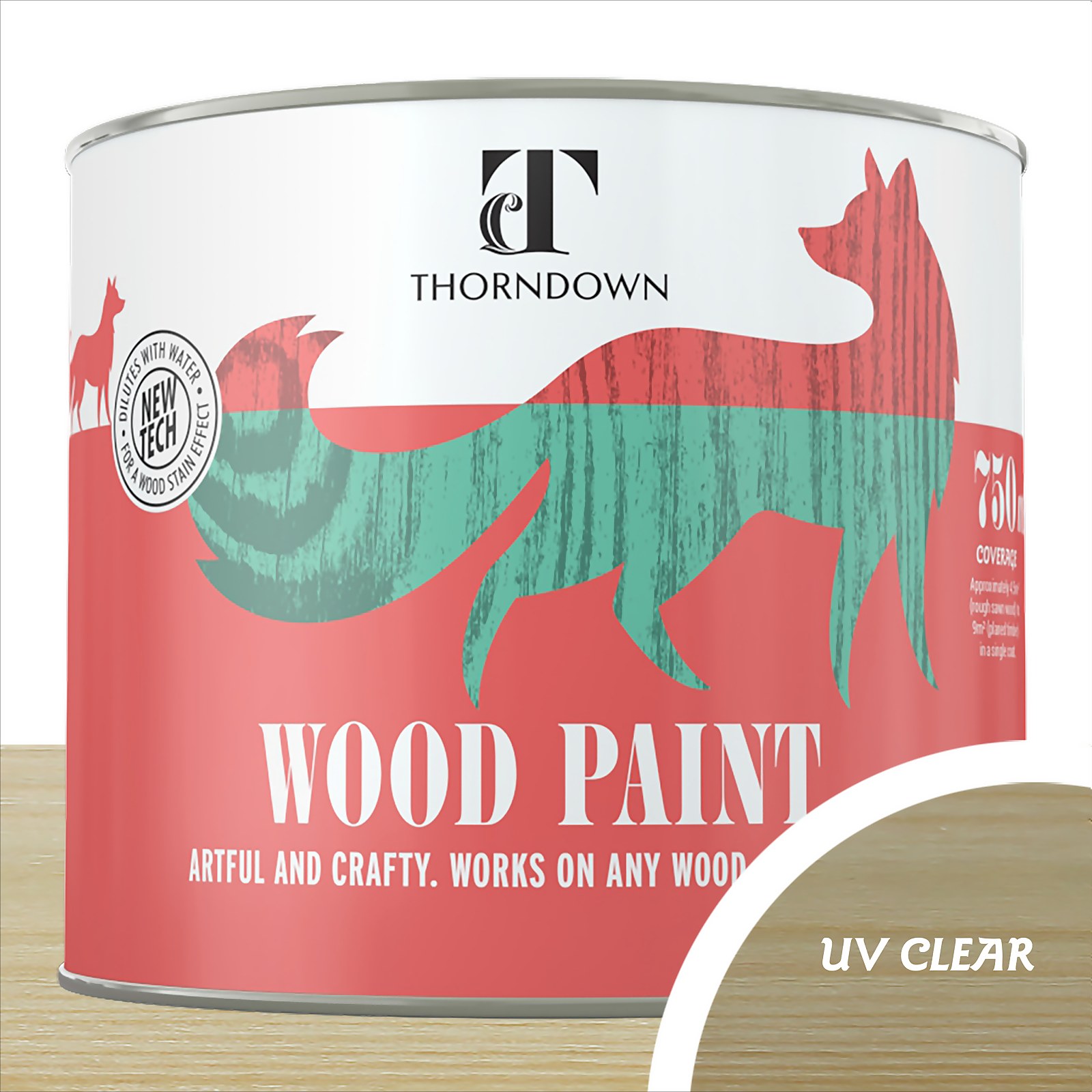 Photo of Thorndown Uv Clear Wood Paint 750ml