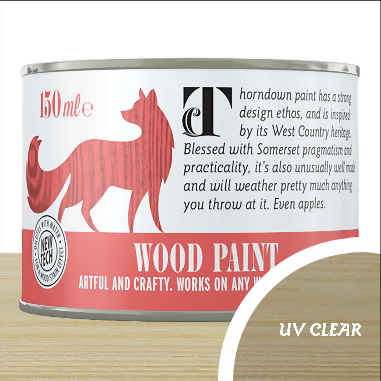 Photo of Thorndown Uv Clear Wood Paint 150ml