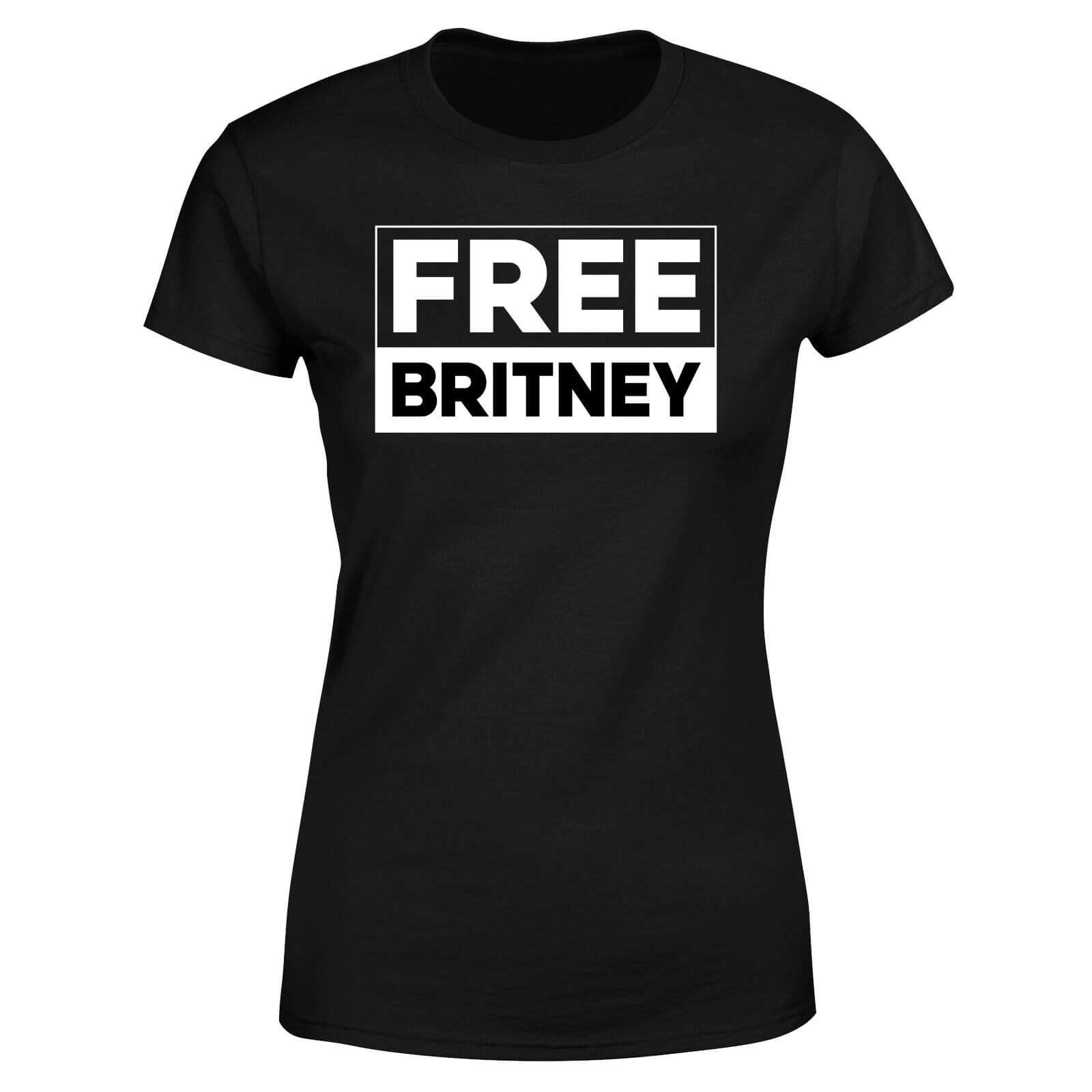 Straight Outta Free Britney Women's T-Shirt - Black - M - Black