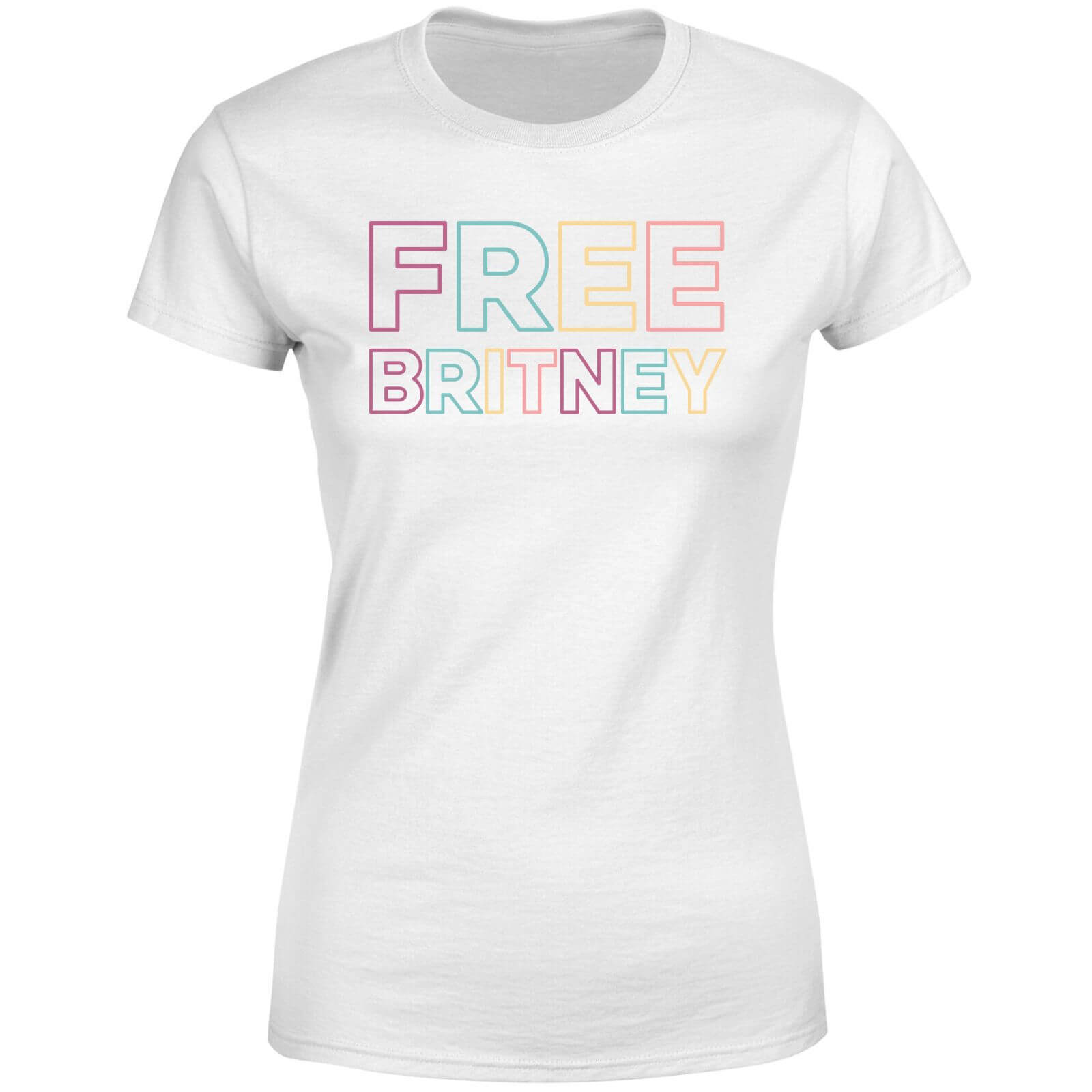 Free Britney Women's T-Shirt - White - XS - White