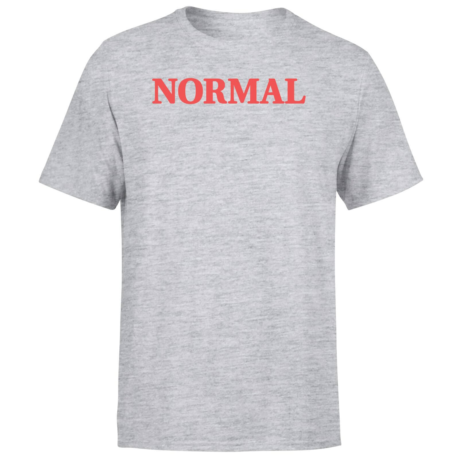 Normal Men's T-Shirt - Grey - XS - Grey