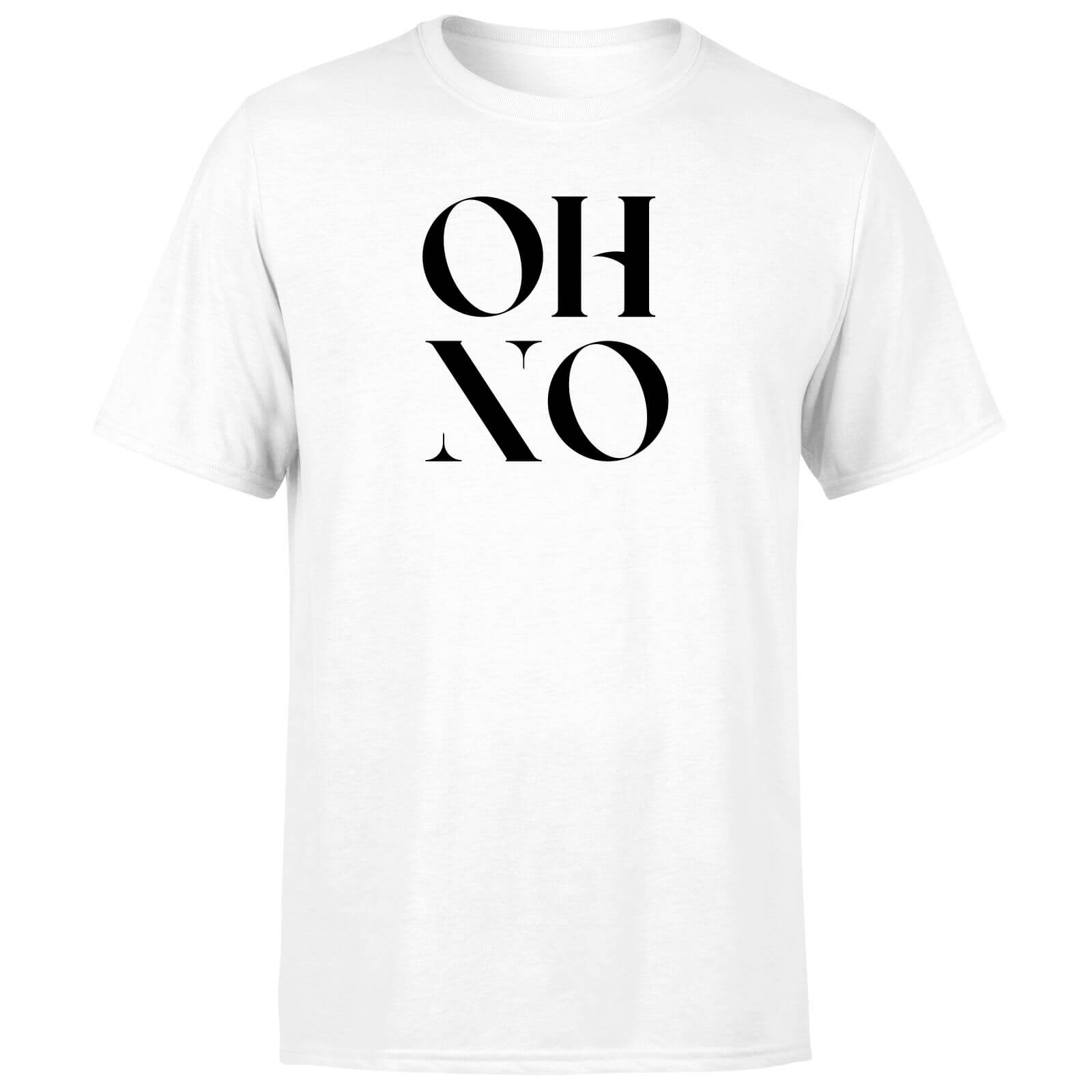 Oh No Men's T-Shirt - White - XS - White
