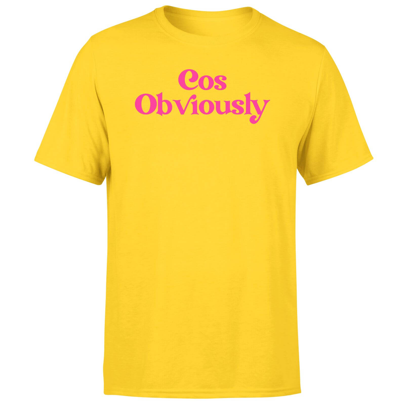 Cos Obviously Men's T-Shirt - Yellow - XL - Yellow