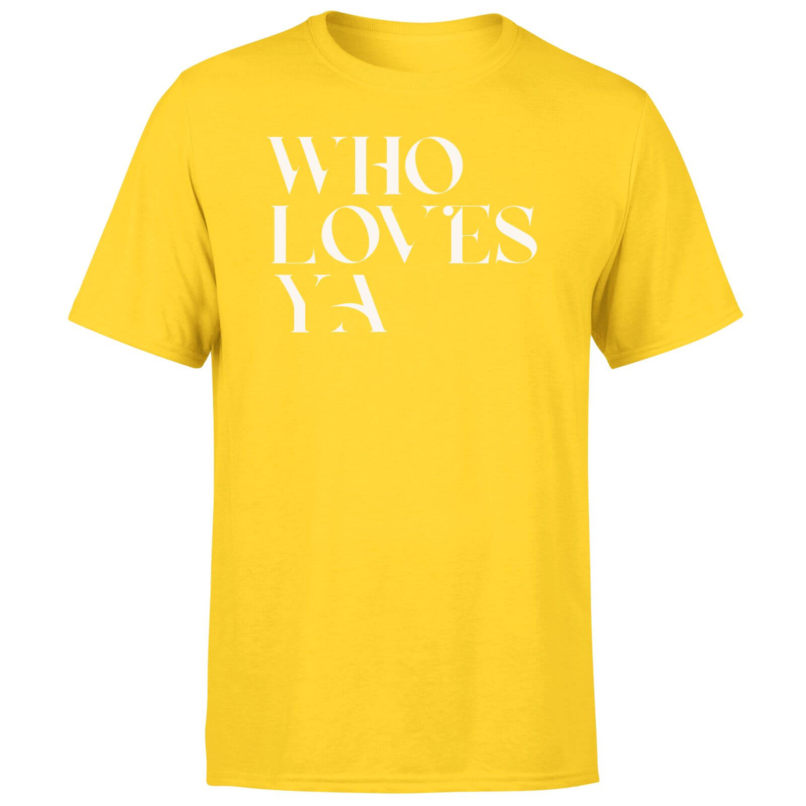 Who Loves Ya Women's T-Shirt - Mustard - XS - Mustard