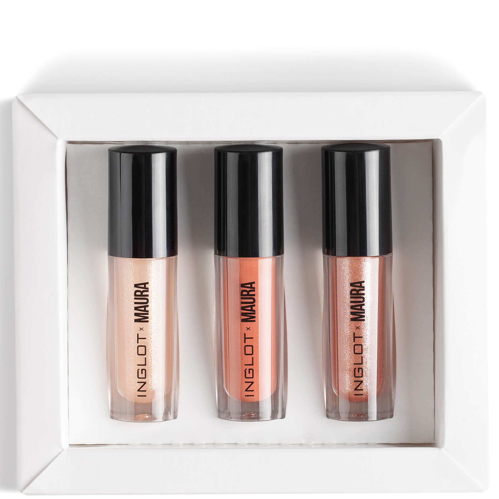Inglot X Maura Jeu de gloss à lèvres Sheen and Lustre